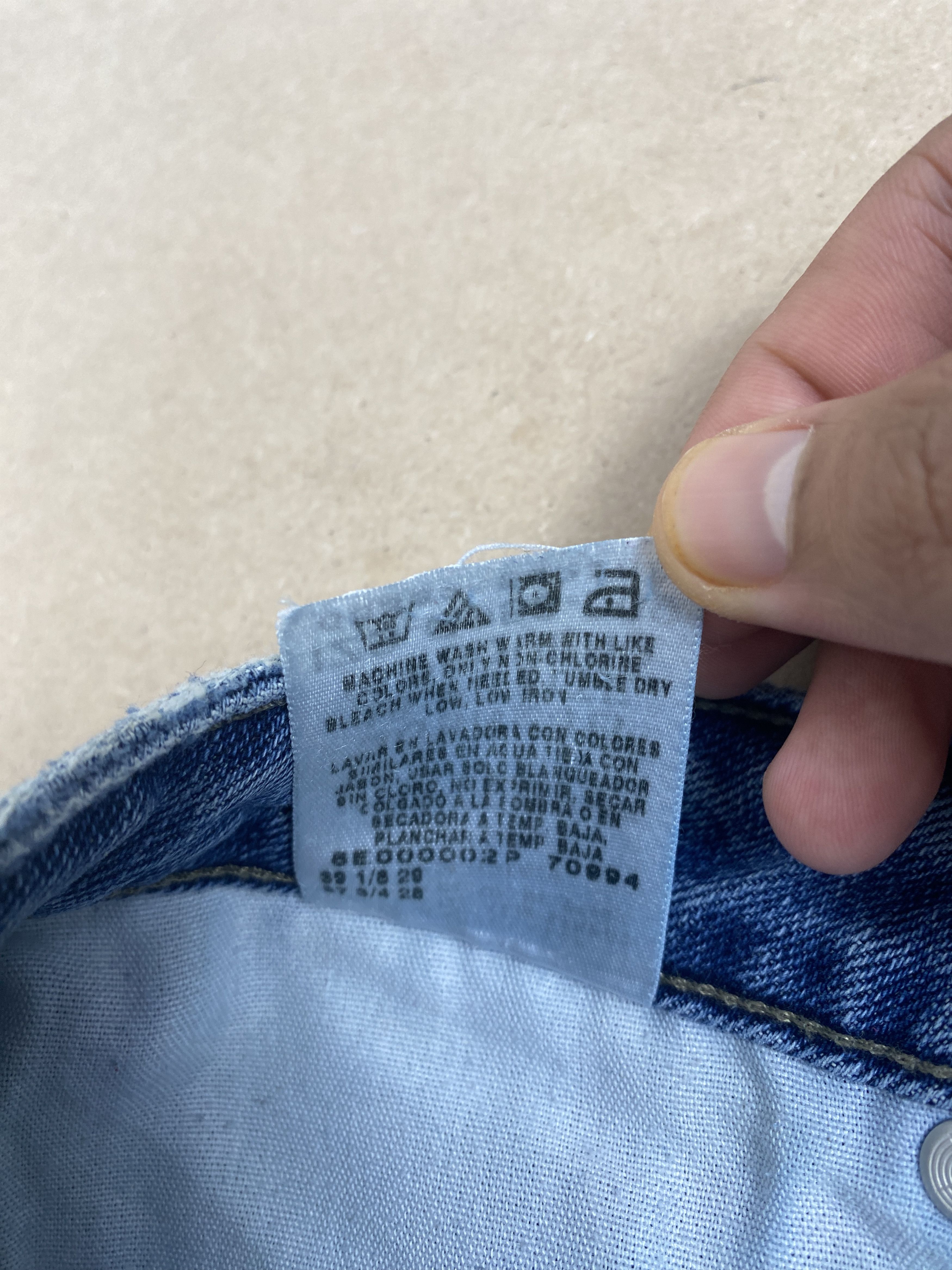 Lee Vintage Lee Straight Cut Blue Jeans Size 36" / US 14 / IT 50 - 9 Thumbnail
