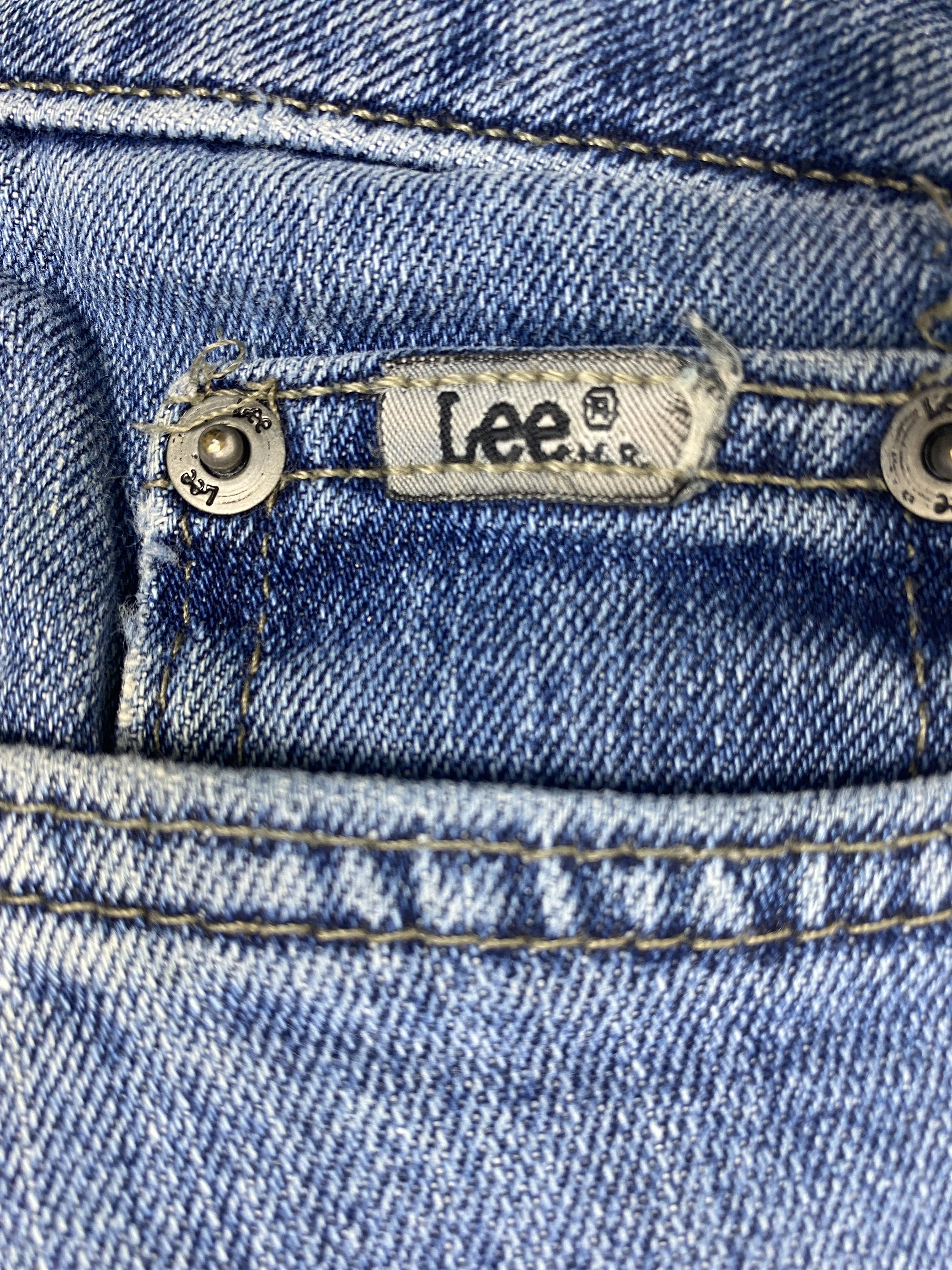 Lee Vintage Lee Straight Cut Blue Jeans Size 36" / US 14 / IT 50 - 14 Thumbnail