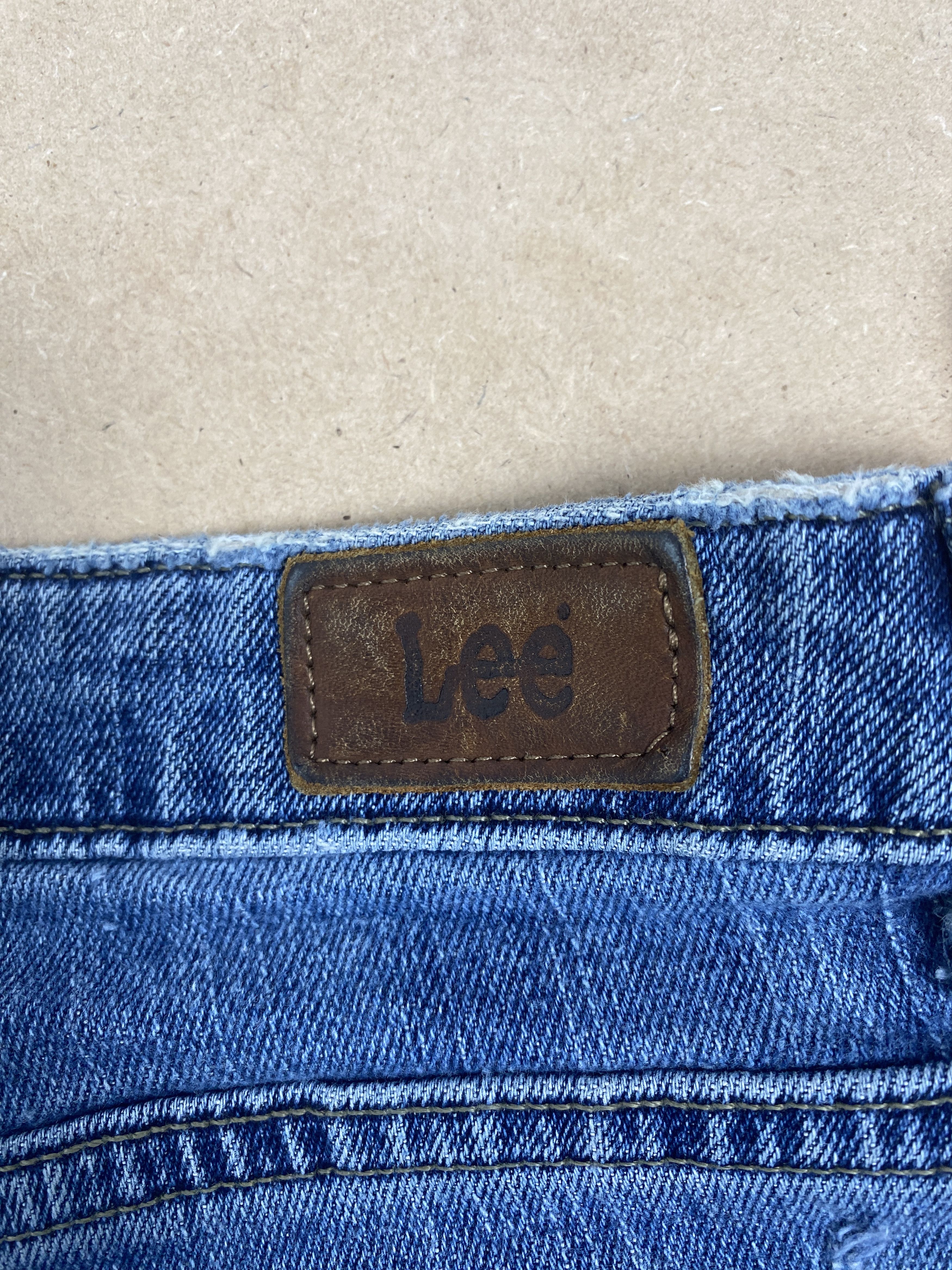 Lee Vintage Lee Straight Cut Blue Jeans Size 36" / US 14 / IT 50 - 7 Thumbnail