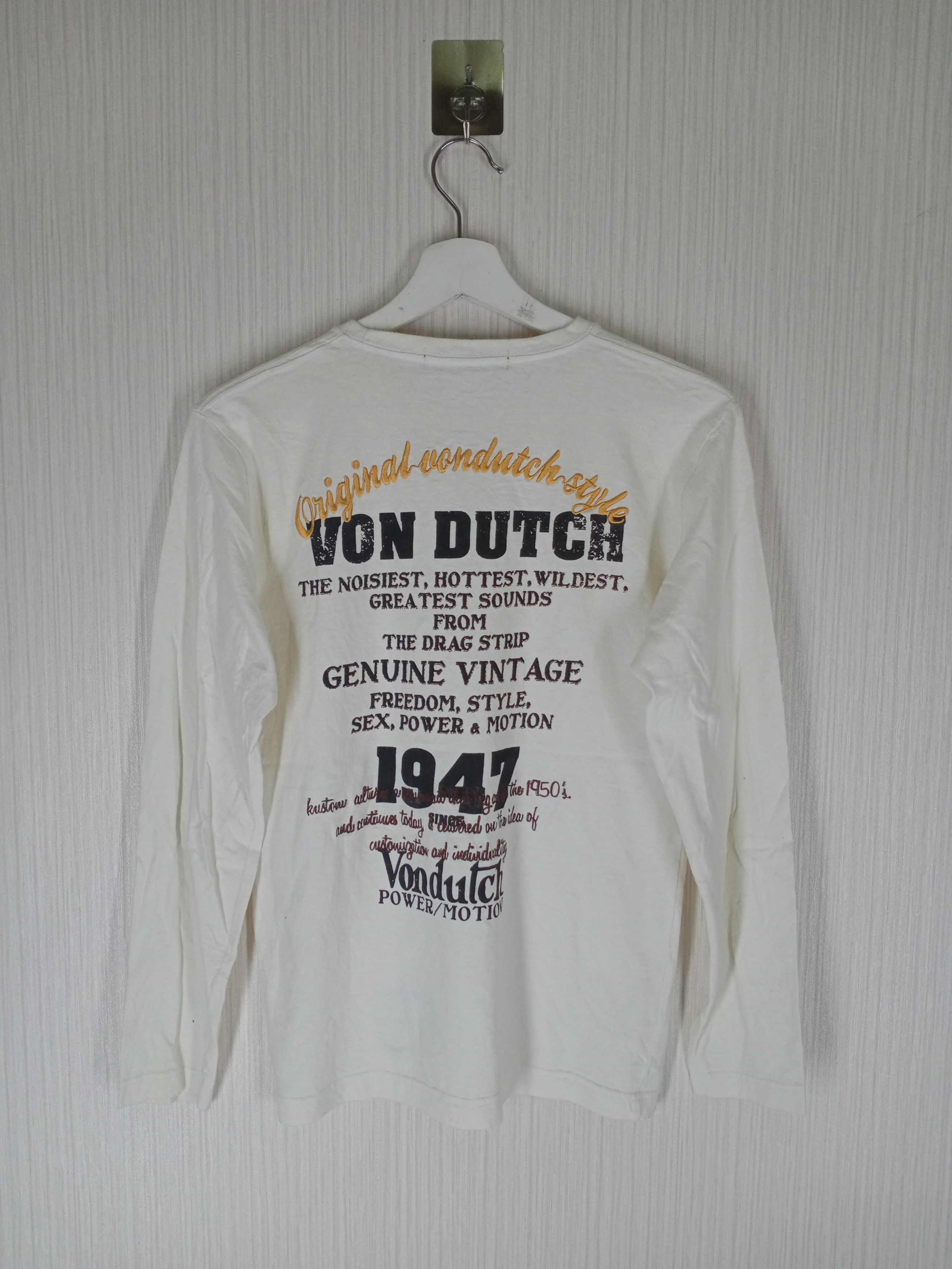 Von Dutch Von Dutch Big Logo Long Sleeve Size US S / EU 44-46 / 1 - 7 Thumbnail