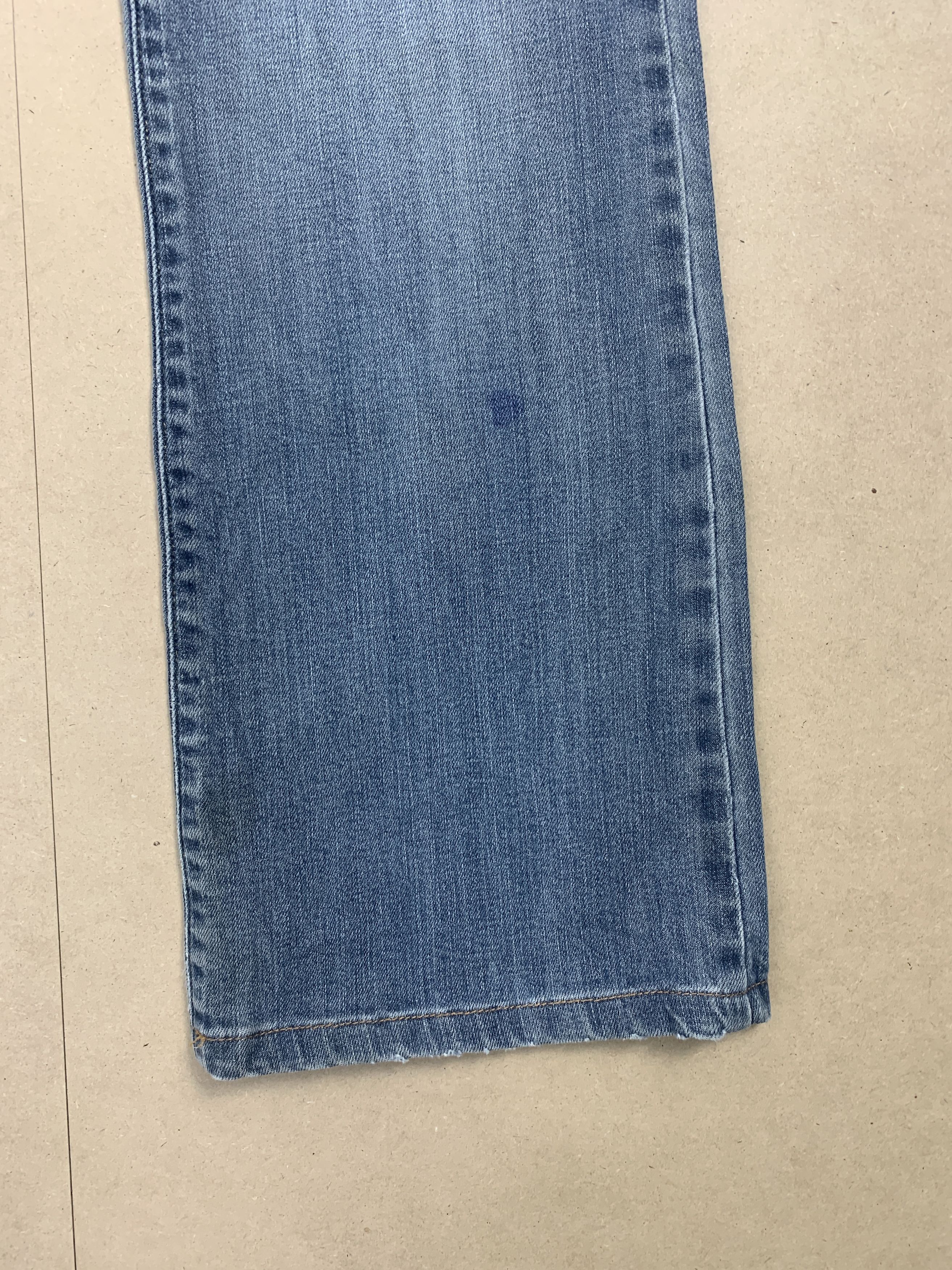 Levi's Vintage Levis 545 Boot Cut Distressed Faded Blue Wash Jeans Size 29" - 4 Thumbnail