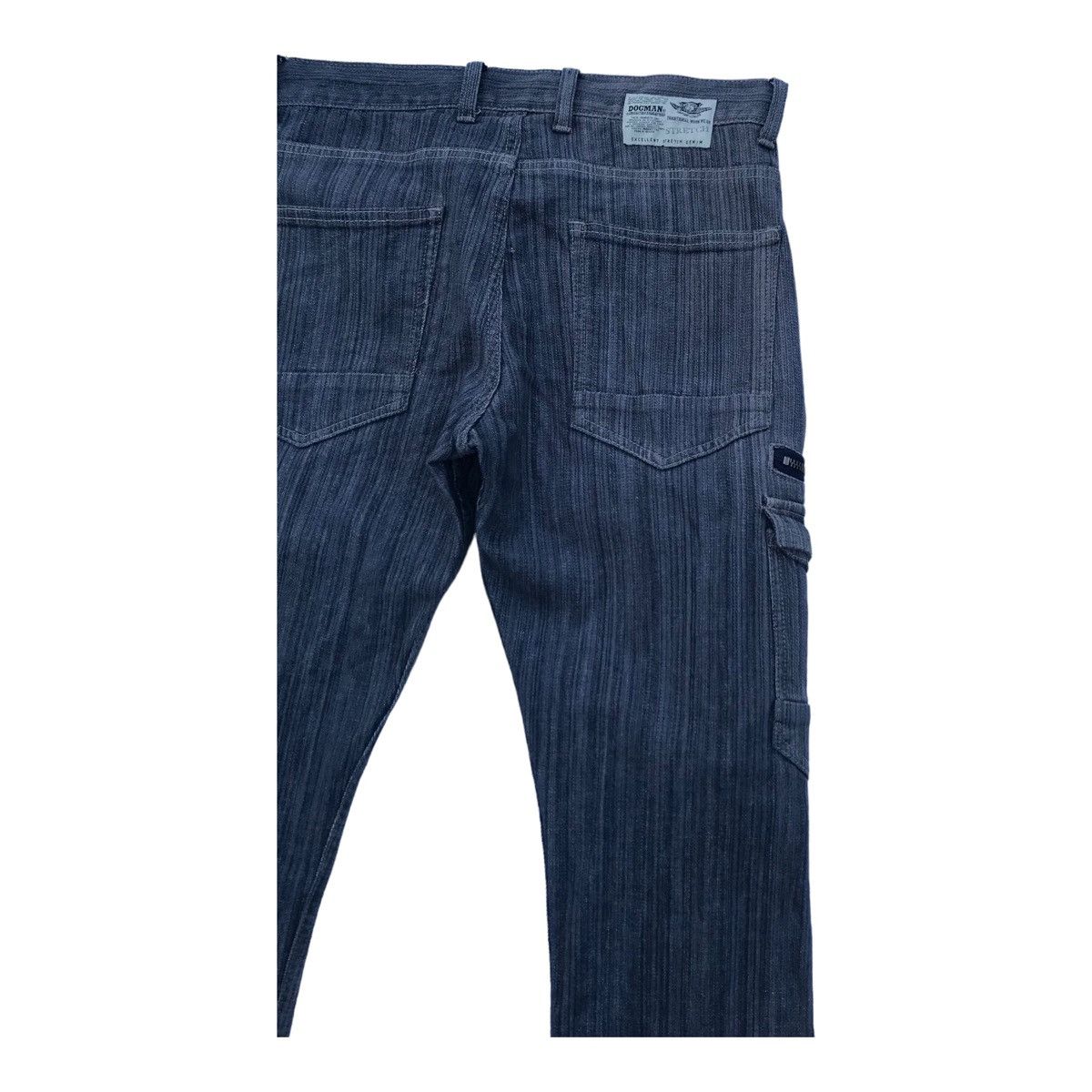 Japanese Brand Dogman Denim Tactical Cargo Sun Faded Pants Size US 30 / EU 46 - 8 Thumbnail