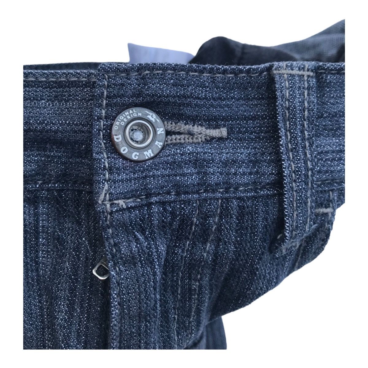 Japanese Brand Dogman Denim Tactical Cargo Sun Faded Pants Size US 30 / EU 46 - 13 Thumbnail