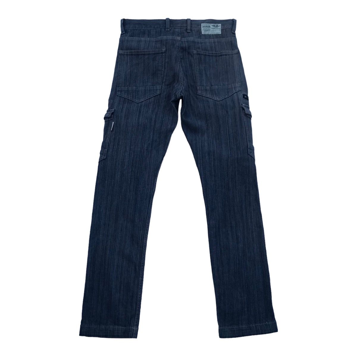 Japanese Brand Dogman Denim Tactical Cargo Sun Faded Pants Size US 30 / EU 46 - 7 Thumbnail