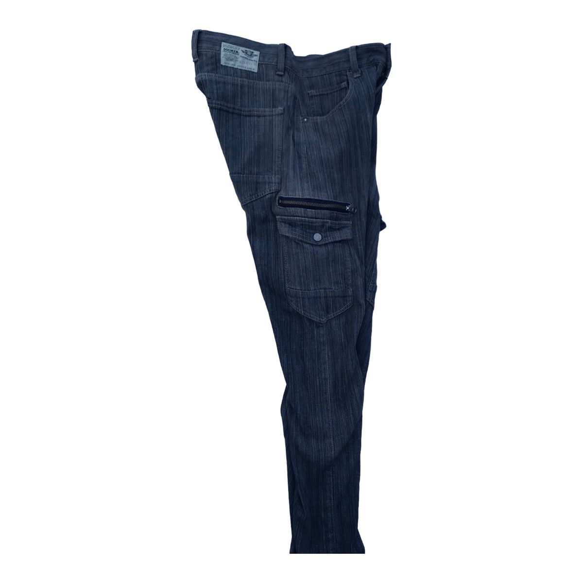Japanese Brand Dogman Denim Tactical Cargo Sun Faded Pants Size US 30 / EU 46 - 6 Thumbnail