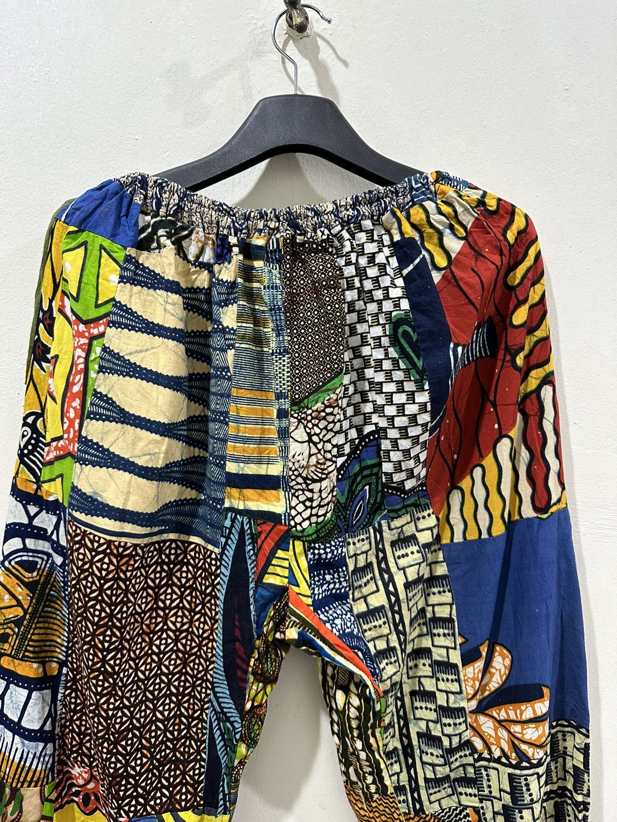 Vintage VTG Mens Patchwork Inspired By Boho Size US 33 - 3 Thumbnail
