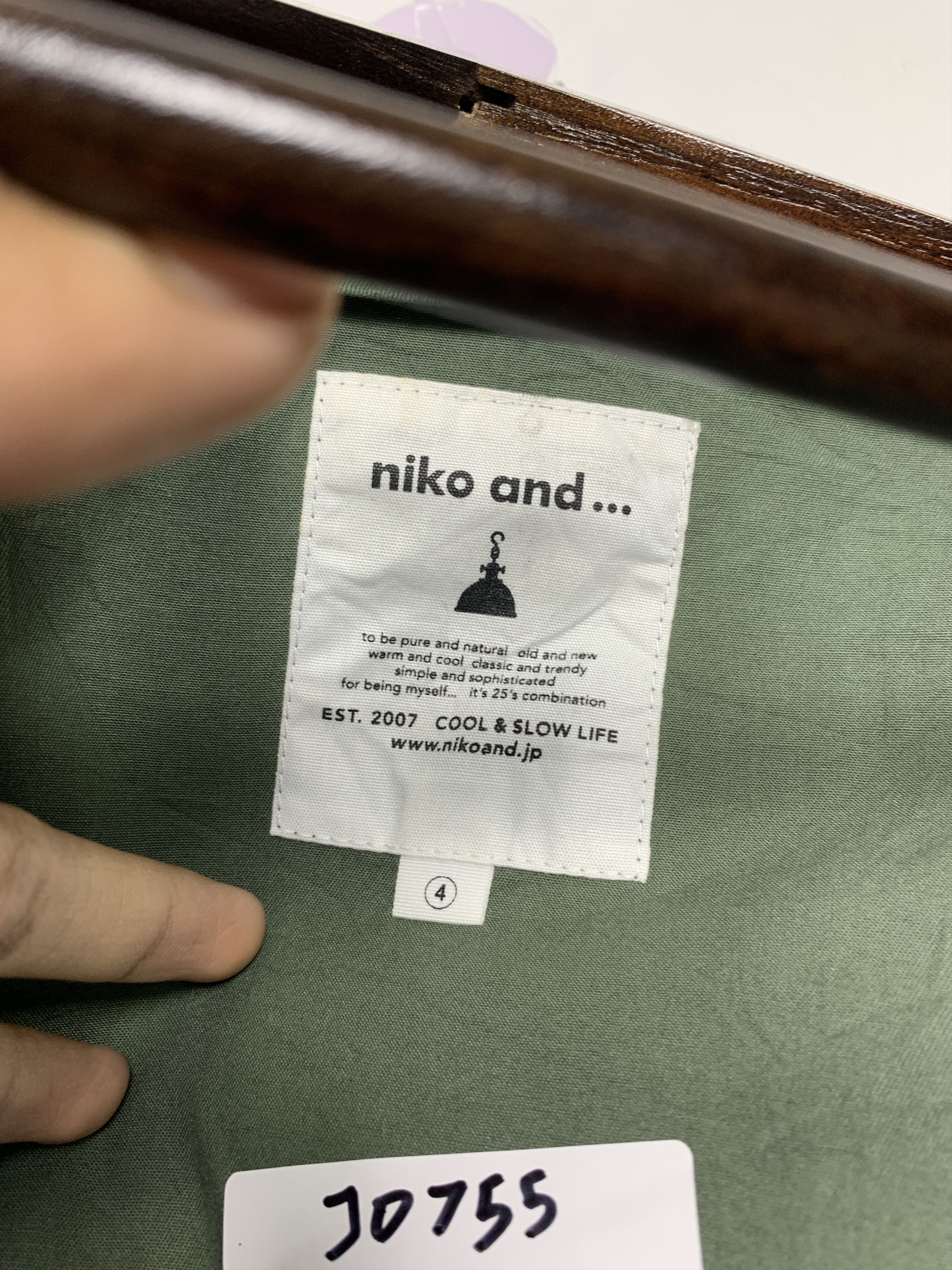 Japanese Brand Vintage Nico And.. Windbreaker Military Jacket J0745 Size US S / EU 44-46 / 1 - 11 Thumbnail