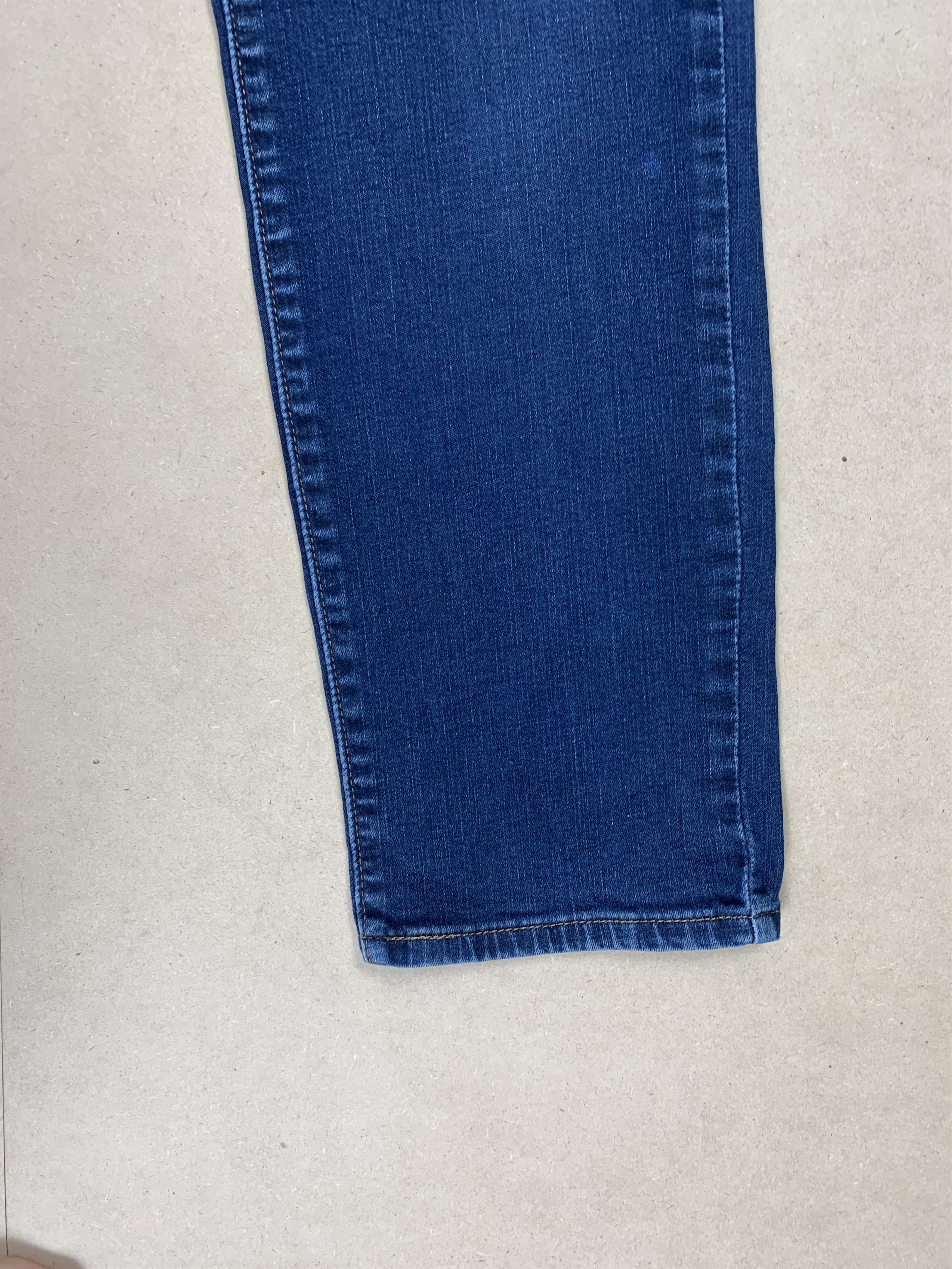 Levi's × Vintage Vintage Levis 575 Mid Rise Skinny Blue Jeans Size US 29 - 3 Thumbnail
