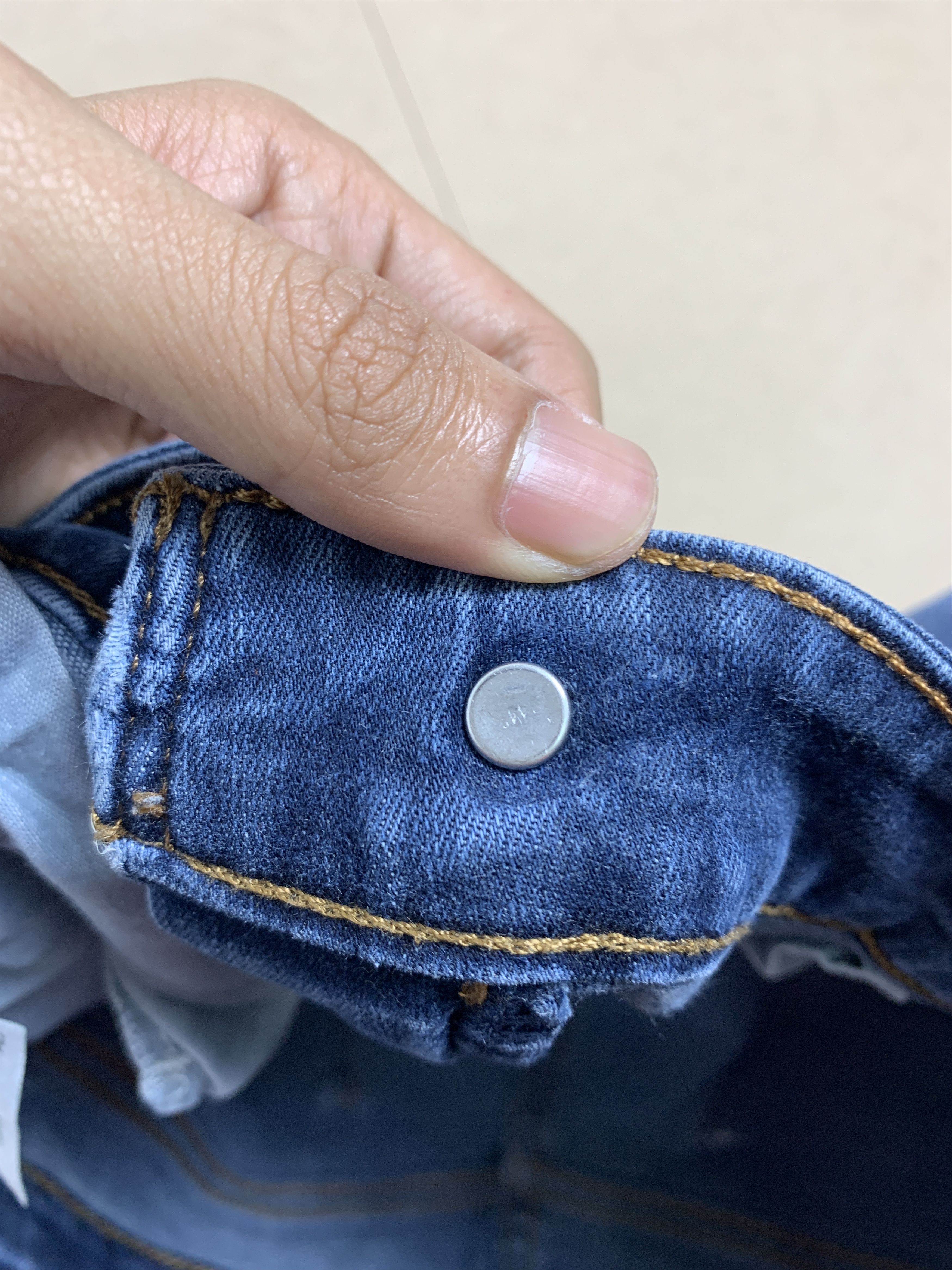 Levi's × Vintage Vintage Levis 575 Mid Rise Skinny Blue Jeans Size US 29 - 14 Thumbnail
