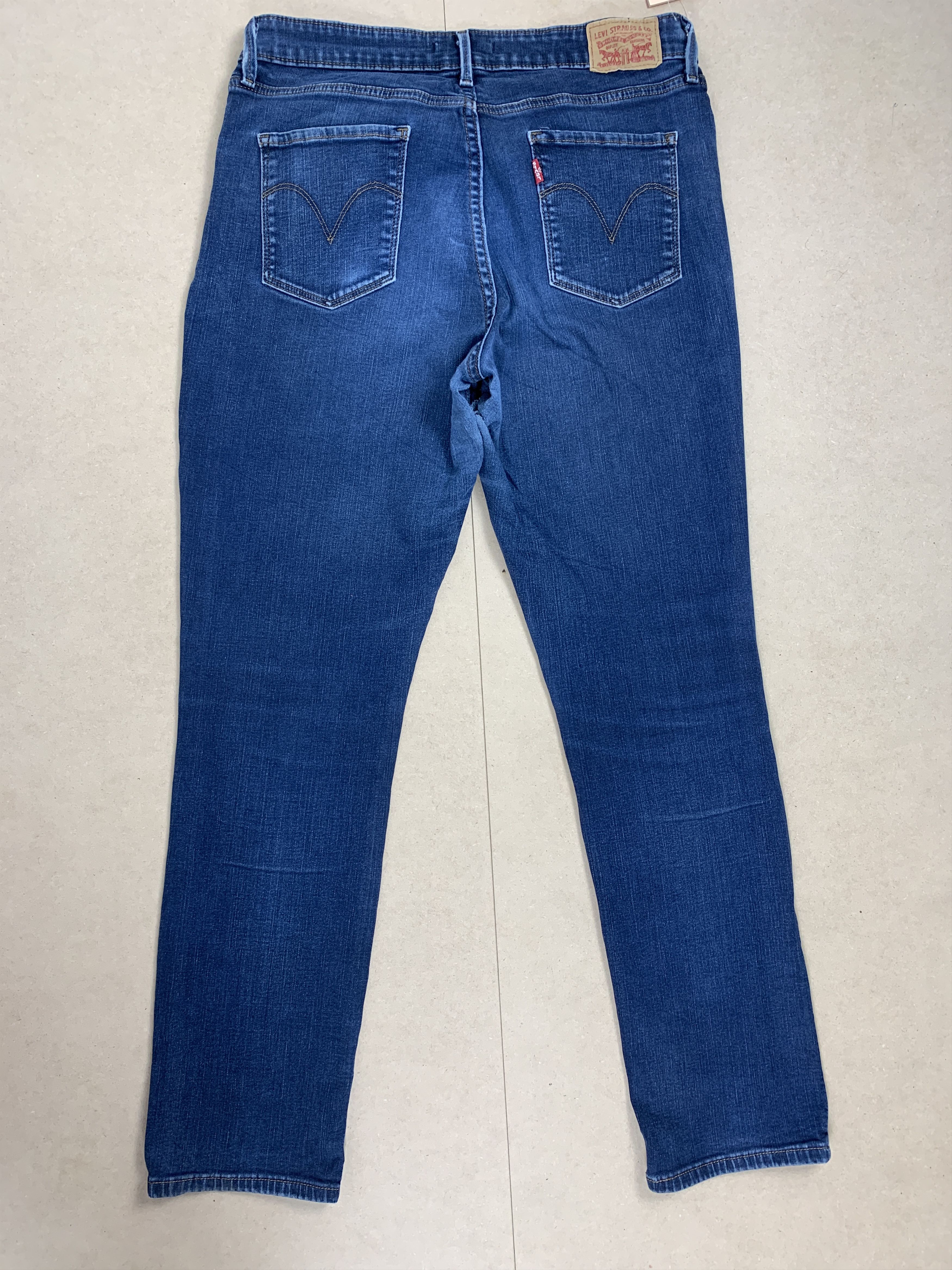 Levi's × Vintage Vintage Levis 575 Mid Rise Skinny Blue Jeans Size US 29 - 7 Thumbnail