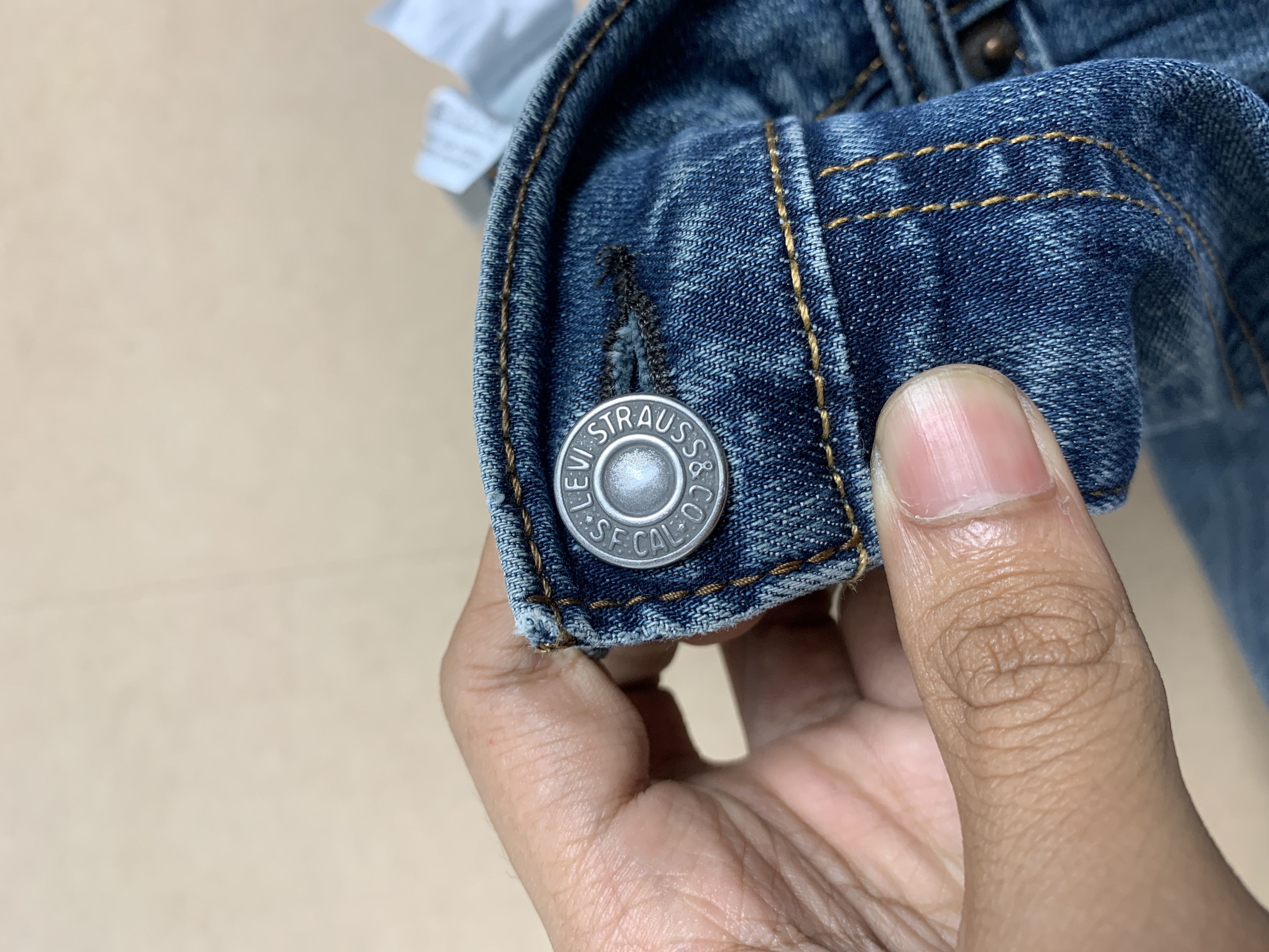 Levi's × Vintage Vintage Levis 541 Mid Skinny Faded Blue Jeans Size US 42 / EU 58 - 22 Thumbnail