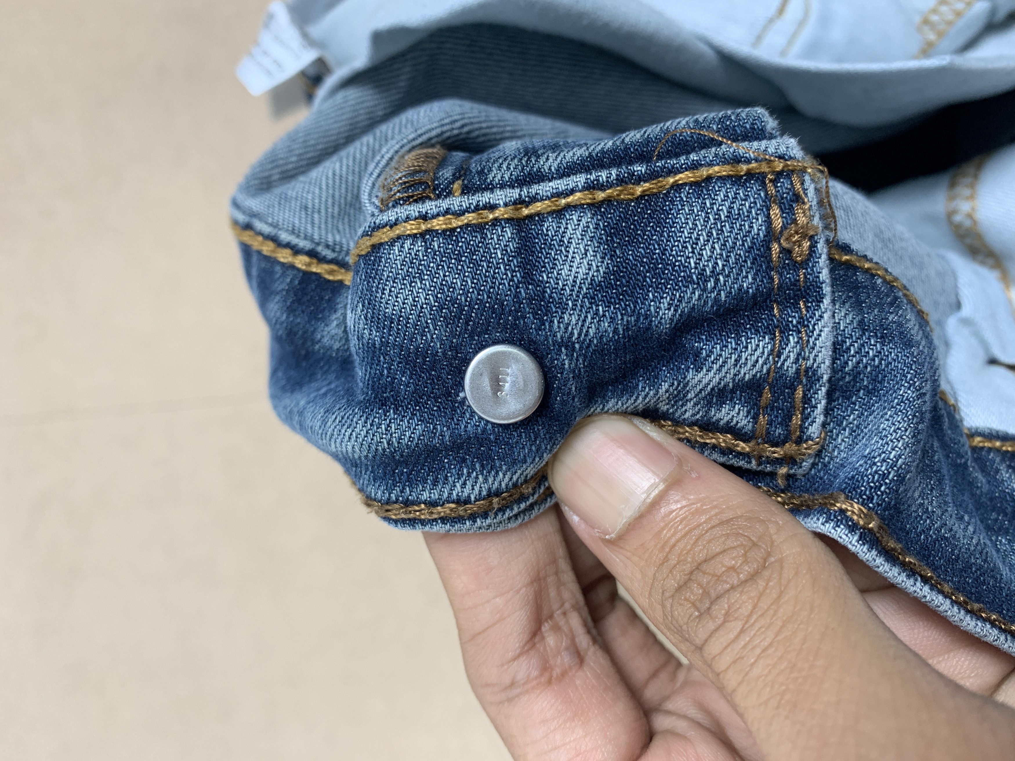 Levi's × Vintage Vintage Levis 541 Mid Skinny Faded Blue Jeans Size US 42 / EU 58 - 21 Thumbnail