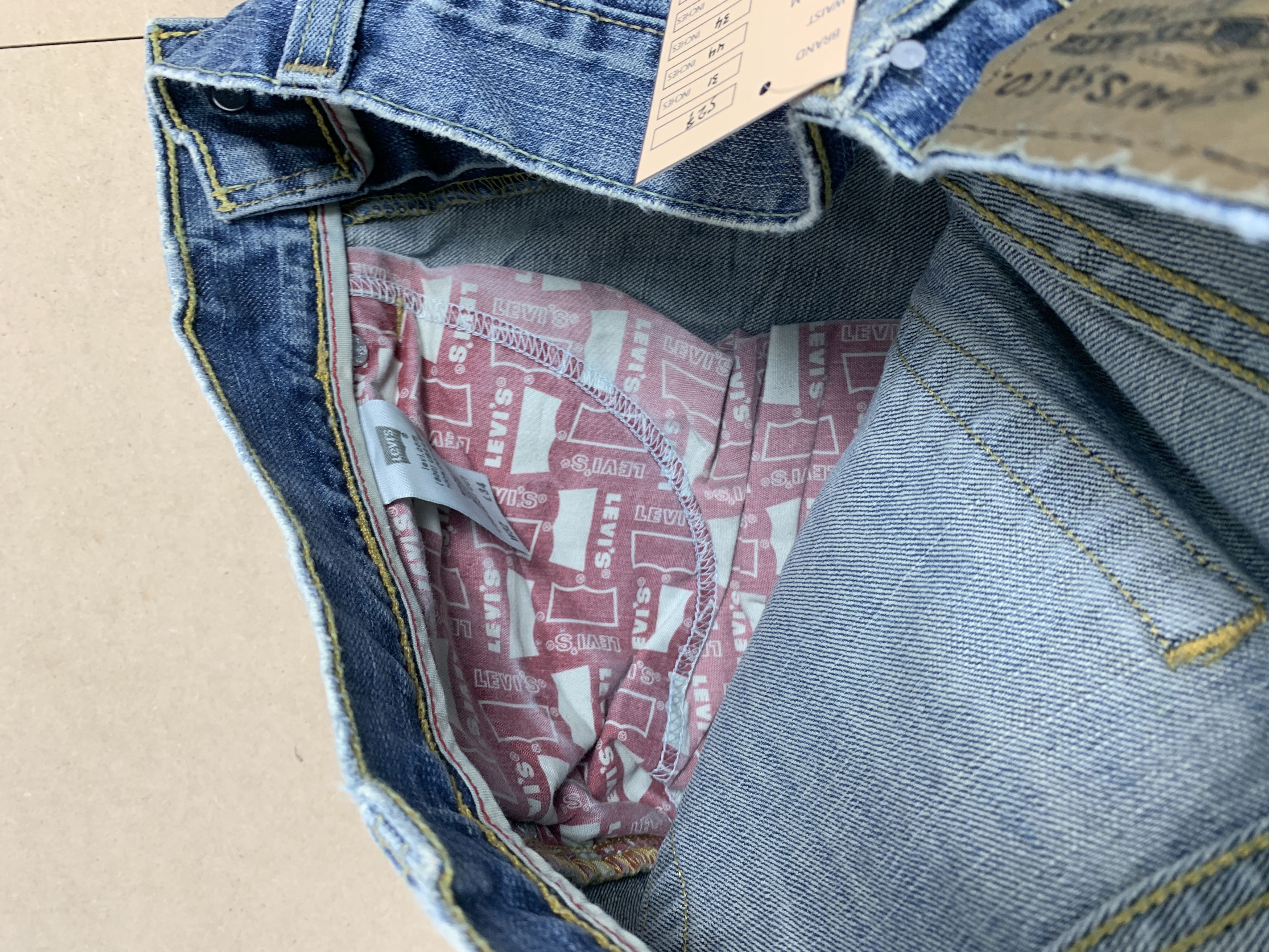 Levi's Vintage Levis 527 Boot Cut Distressed Faded Mid Wash Jeans Size US 31 - 14 Thumbnail