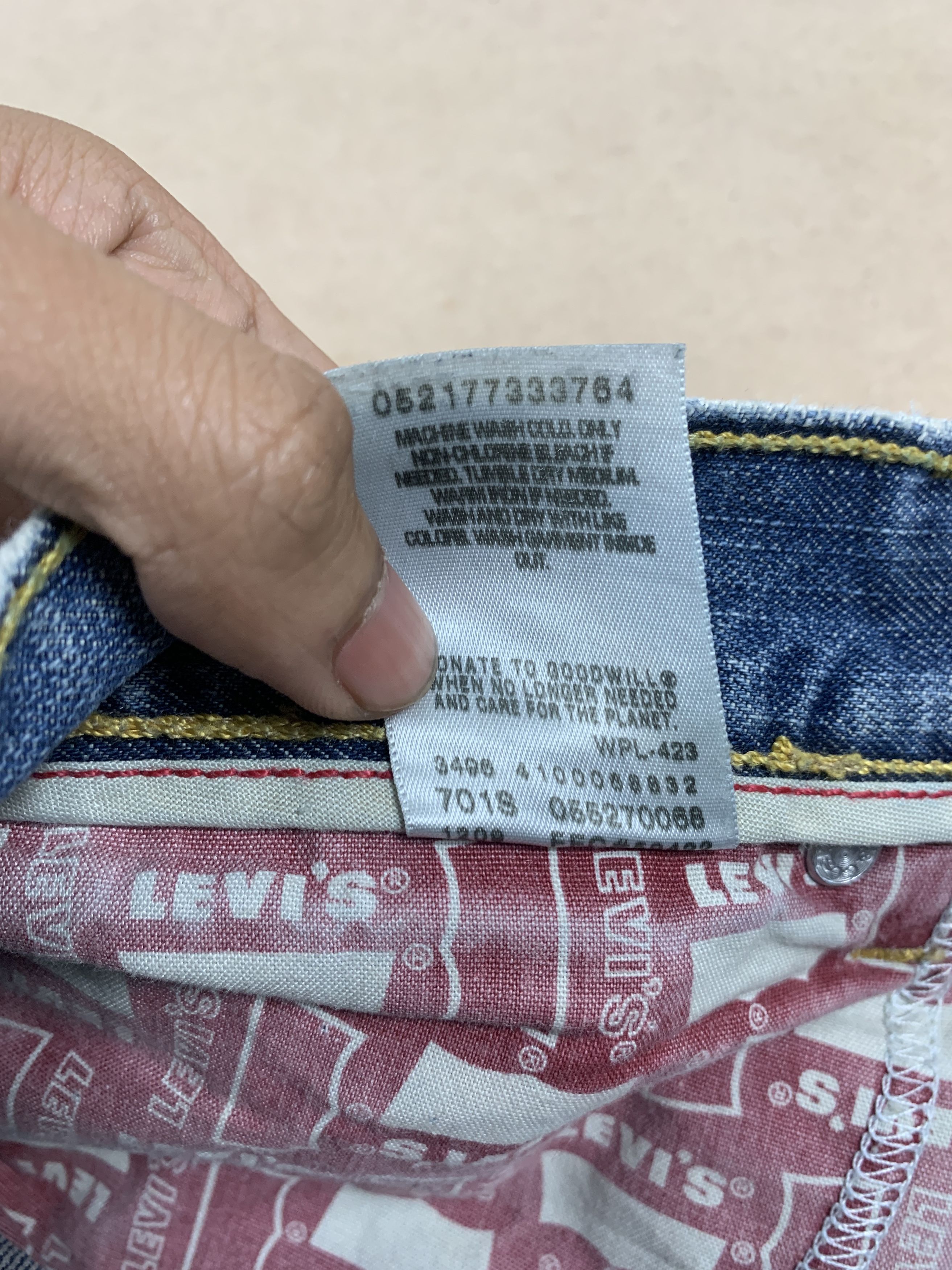 Levi's Vintage Levis 527 Boot Cut Distressed Faded Mid Wash Jeans Size US 31 - 16 Thumbnail