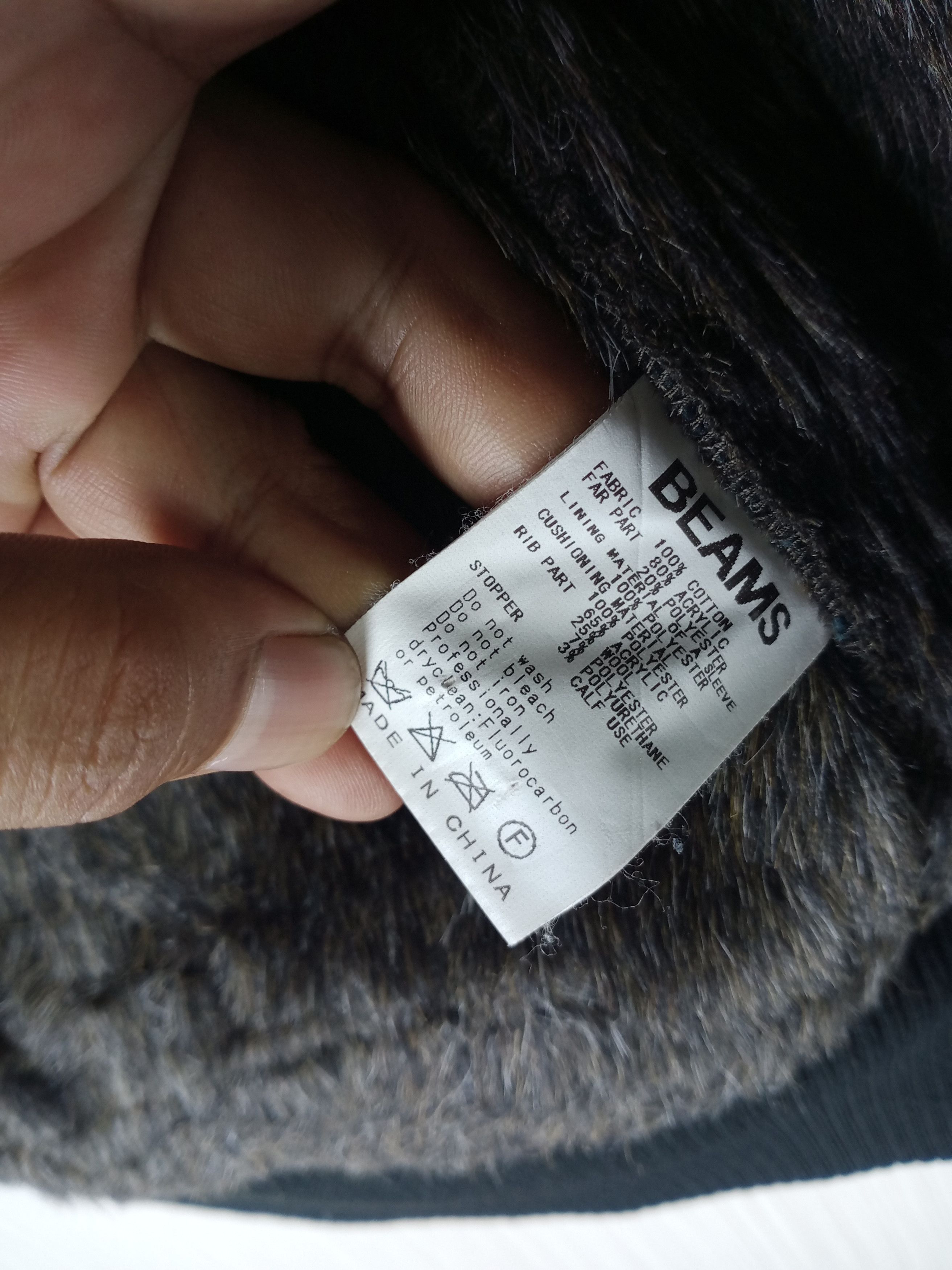 Beams Plus Rare Beams Sherling Hoodie Bomber Jacket Nice Design Size US M / EU 48-50 / 2 - 7 Thumbnail