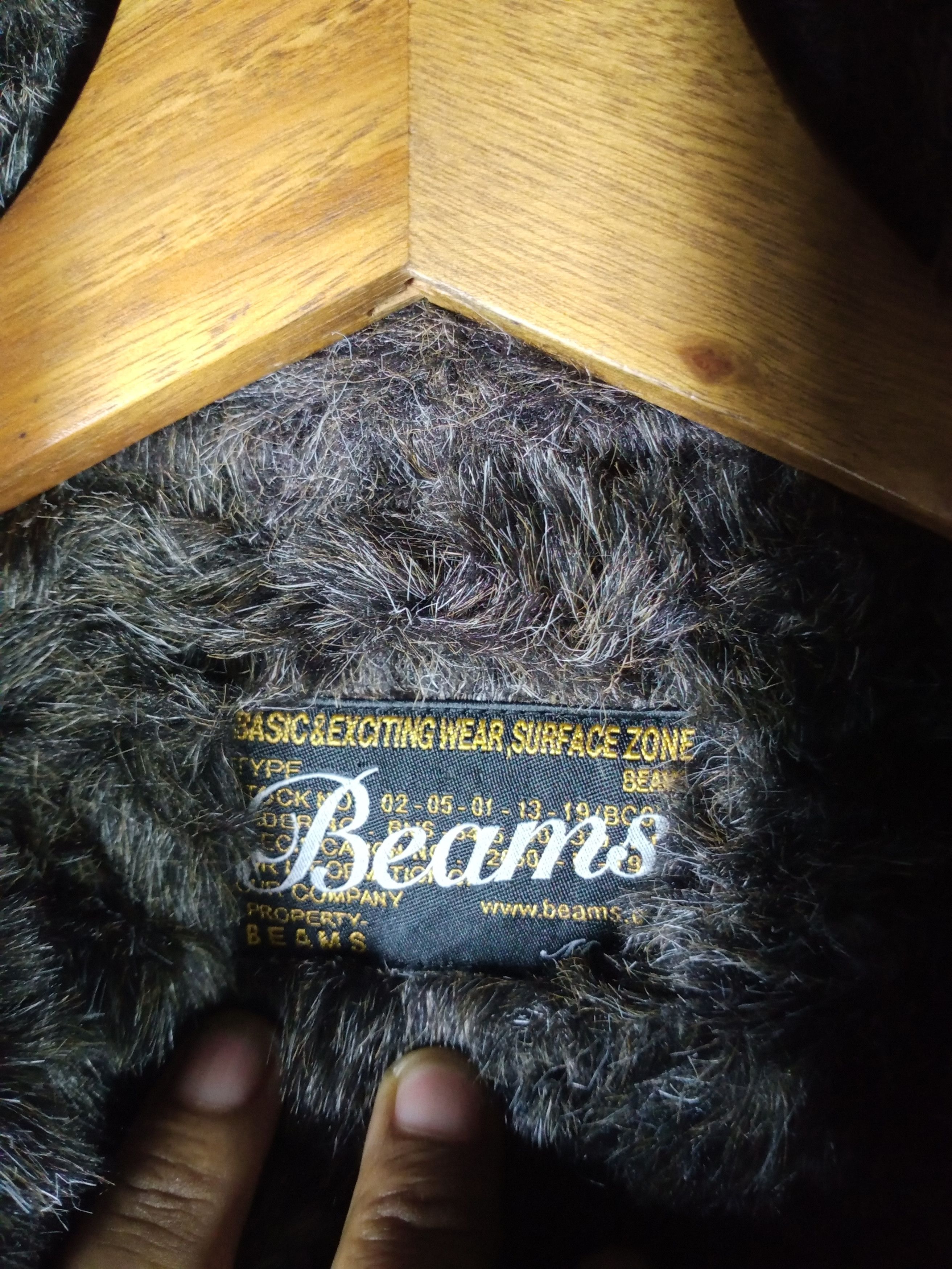 Beams Plus Rare Beams Sherling Hoodie Bomber Jacket Nice Design Size US M / EU 48-50 / 2 - 5 Thumbnail