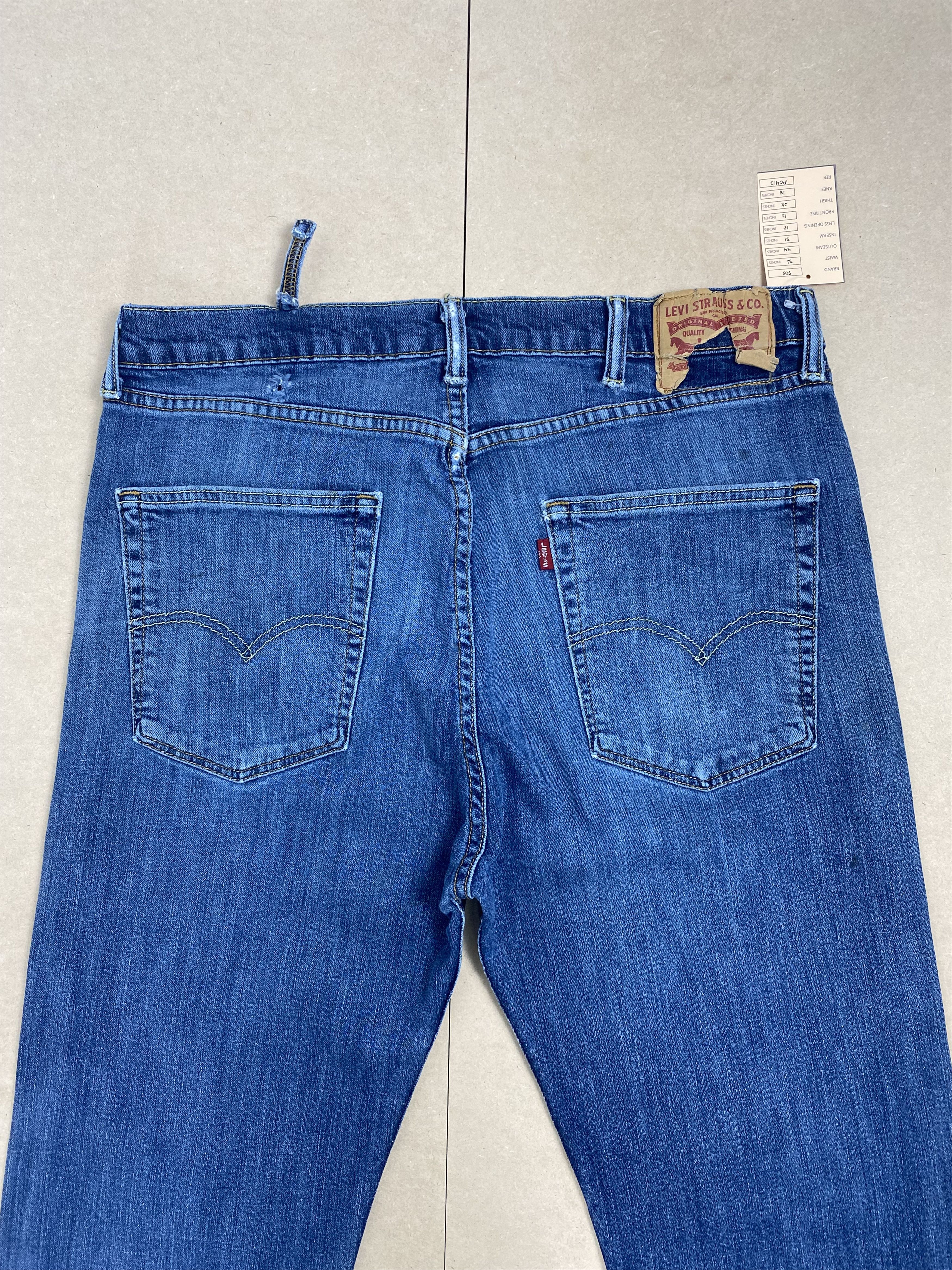 Levi's Vintage Levis 505 Straight Cut Faded Jeans P0412 Size US 36 / EU 52 - 6 Thumbnail