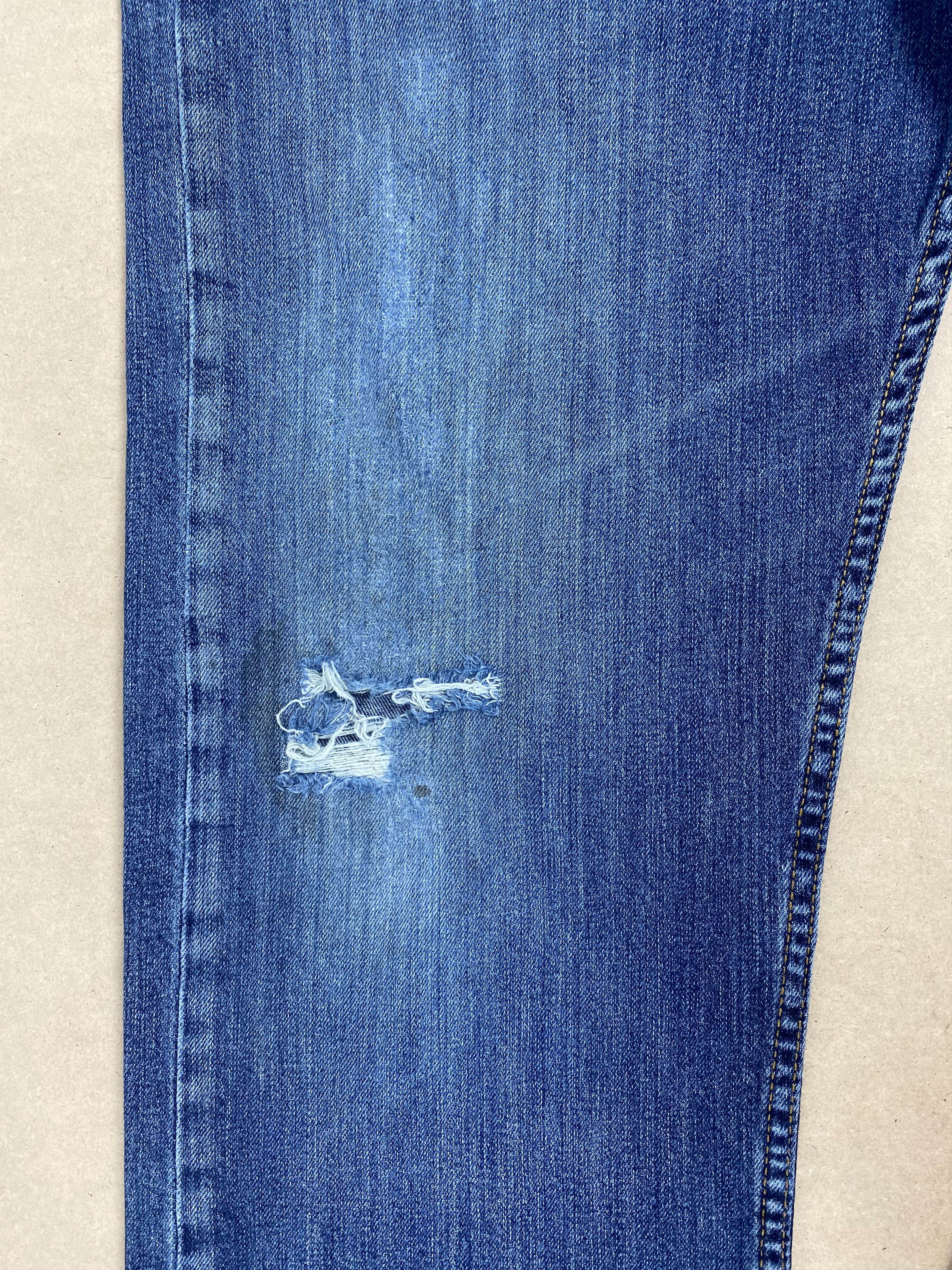 Levi's Vintage Levis 505 Straight Cut Faded Jeans P0412 Size US 36 / EU 52 - 3 Thumbnail