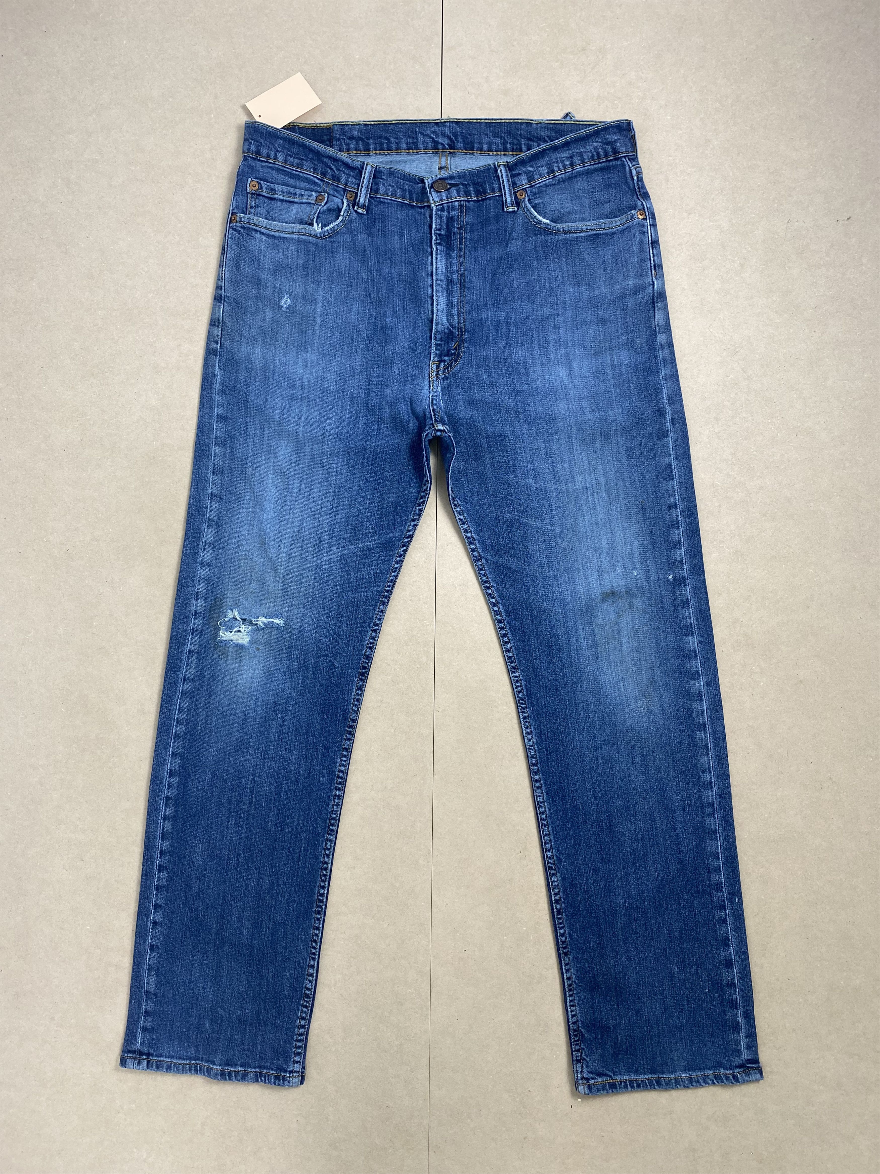 Levi's Vintage Levis 505 Straight Cut Faded Jeans P0412 Size US 36 / EU 52 - 1 Thumbnail