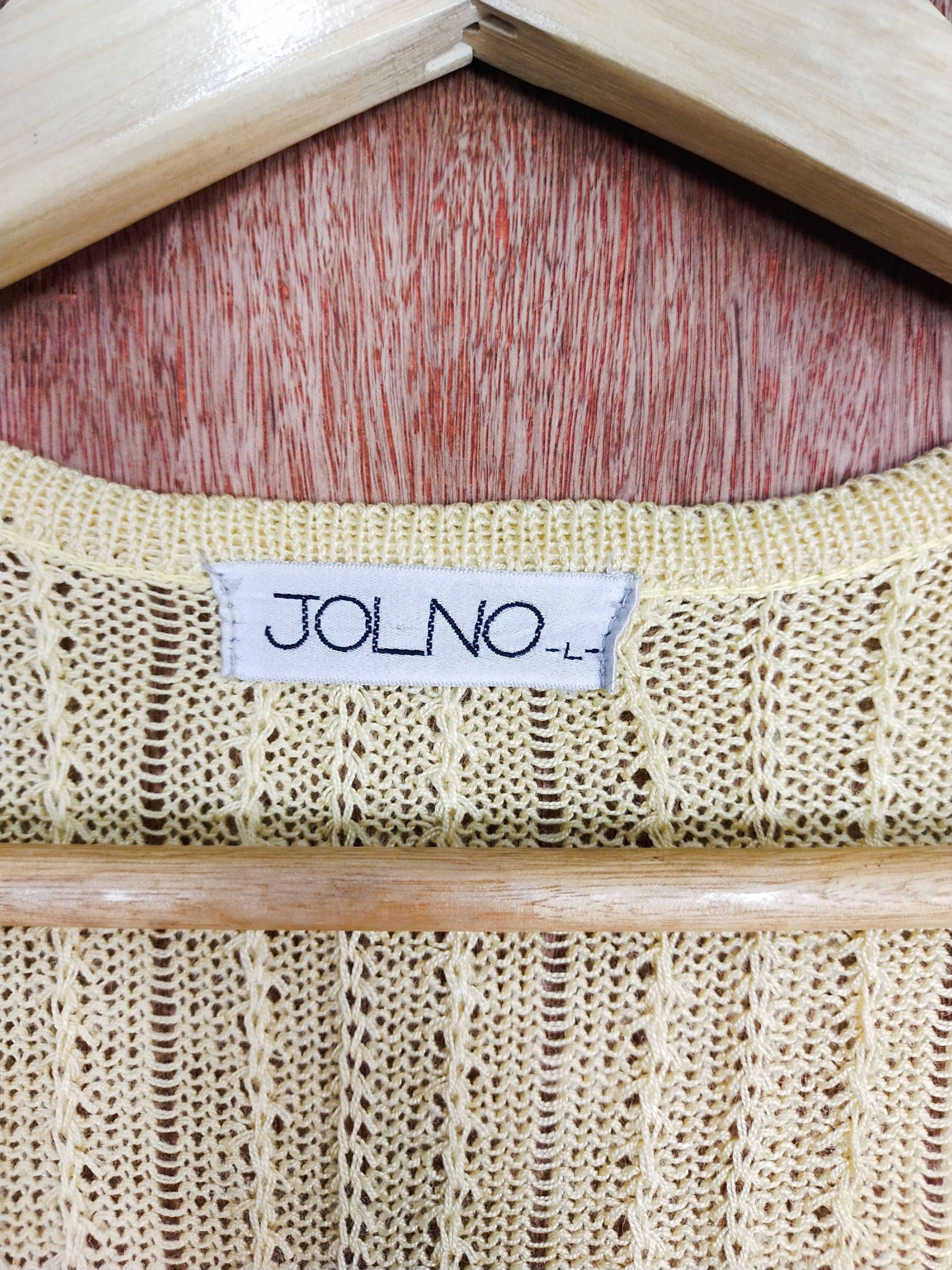 Homespun Knitwear Jolno cream crochet meshnet knitwear cardigan #S195 Size S / US 4 / IT 40 - 8 Thumbnail