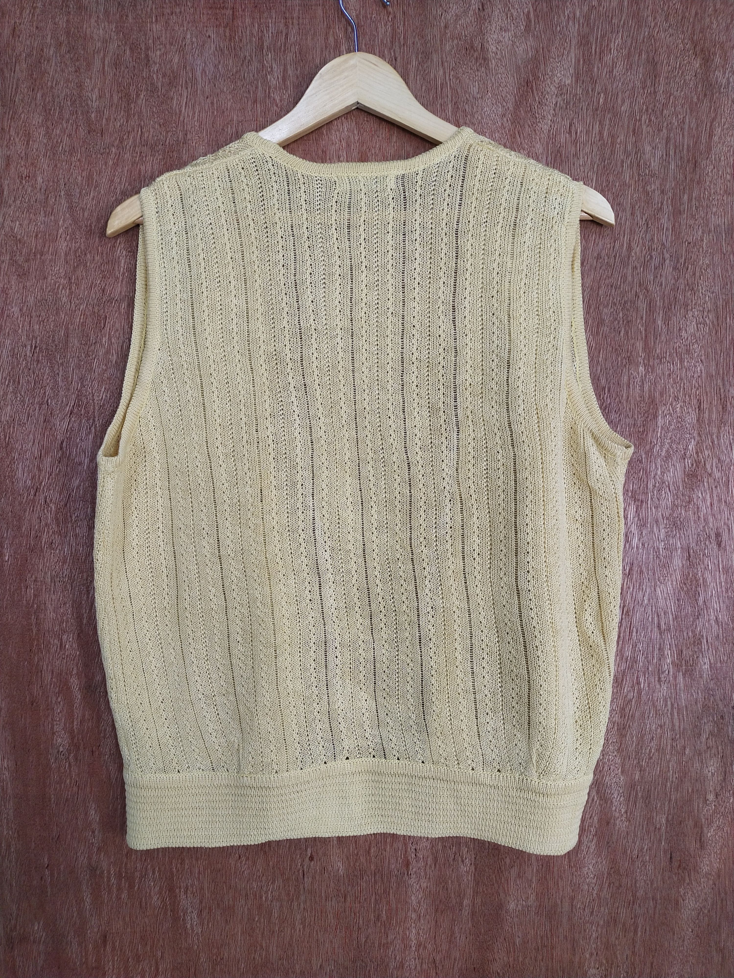 Homespun Knitwear Jolno cream crochet meshnet knitwear cardigan #S195 Size S / US 4 / IT 40 - 9 Thumbnail