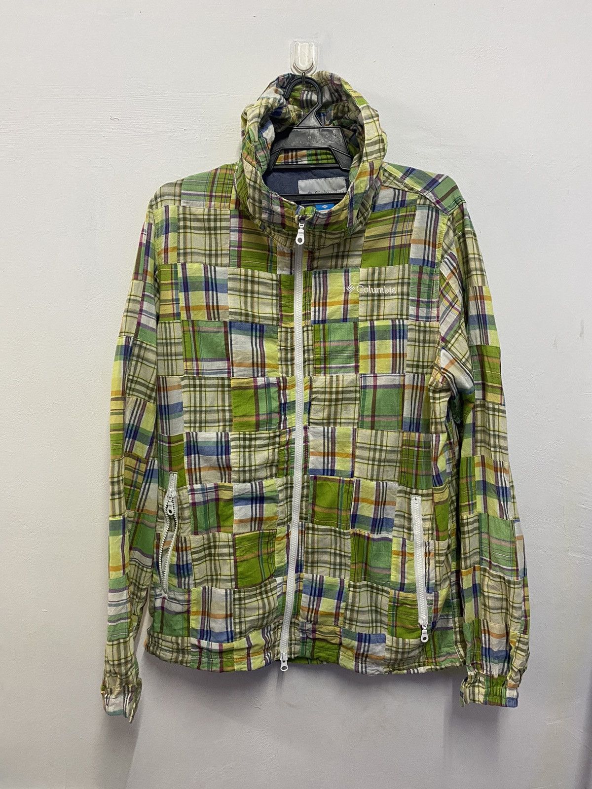 Columbia Patchwork Columbia Hoodie Outdoor Jacket Size US XL / EU 56 / 4 - 2 Thumbnail