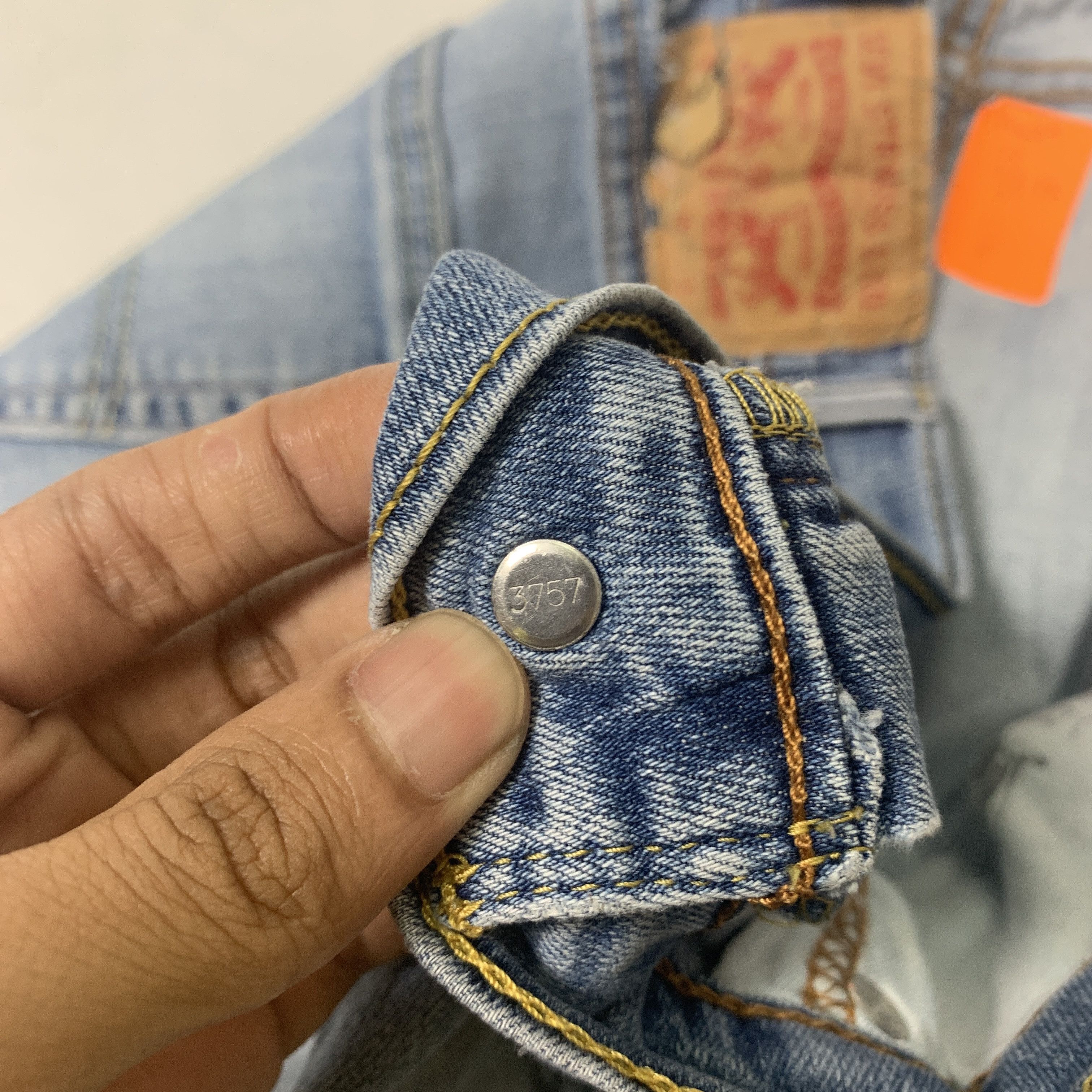 Levi's Vintage LEVI'S 511 Flared Bootcut Distressed Faded Mid Wash Size US 34 / EU 50 - 10 Thumbnail