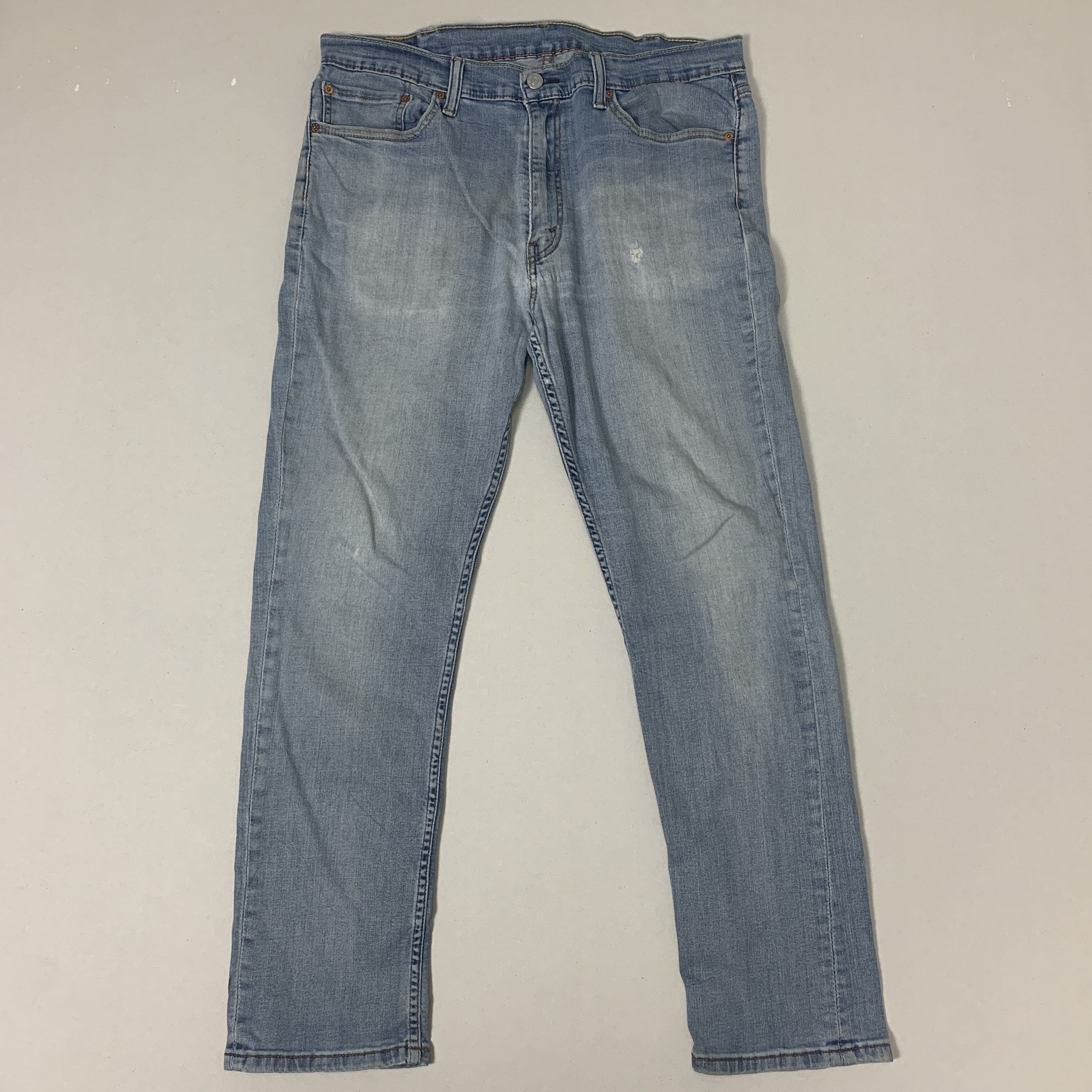 Levi's Vintage LEVI'S 511 Flared Bootcut Distressed Faded Mid Wash Size US 34 / EU 50 - 2 Thumbnail