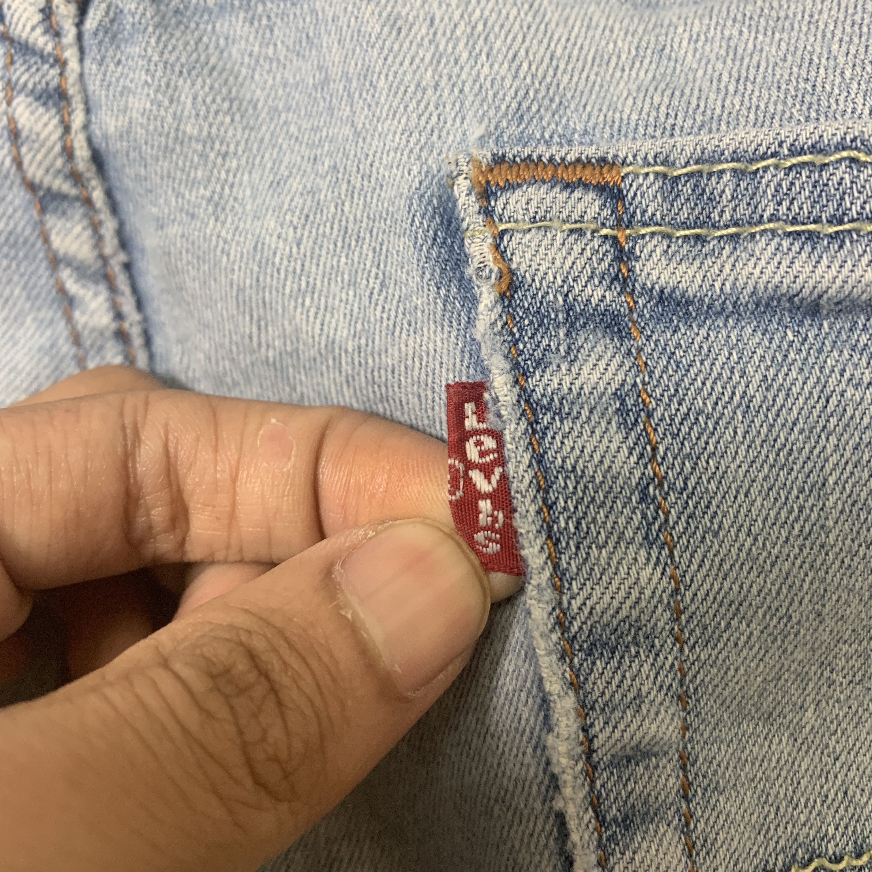 Levi's Vintage LEVI'S 511 Flared Bootcut Distressed Faded Mid Wash Size US 34 / EU 50 - 24 Thumbnail