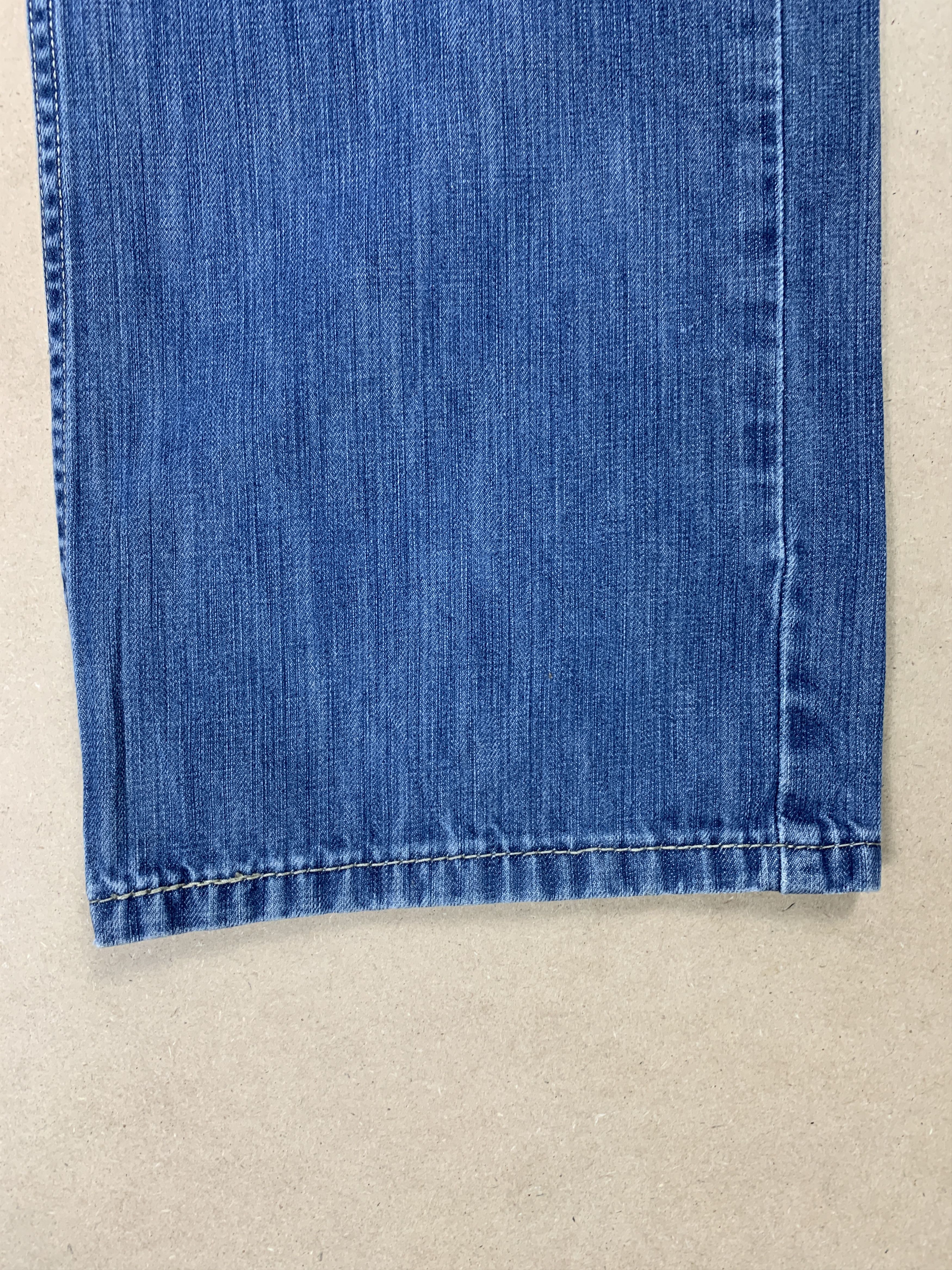 Levi's Vintage Levis 514 Straight Cut Faded Blue Jeans Size US 31 - 3 Thumbnail