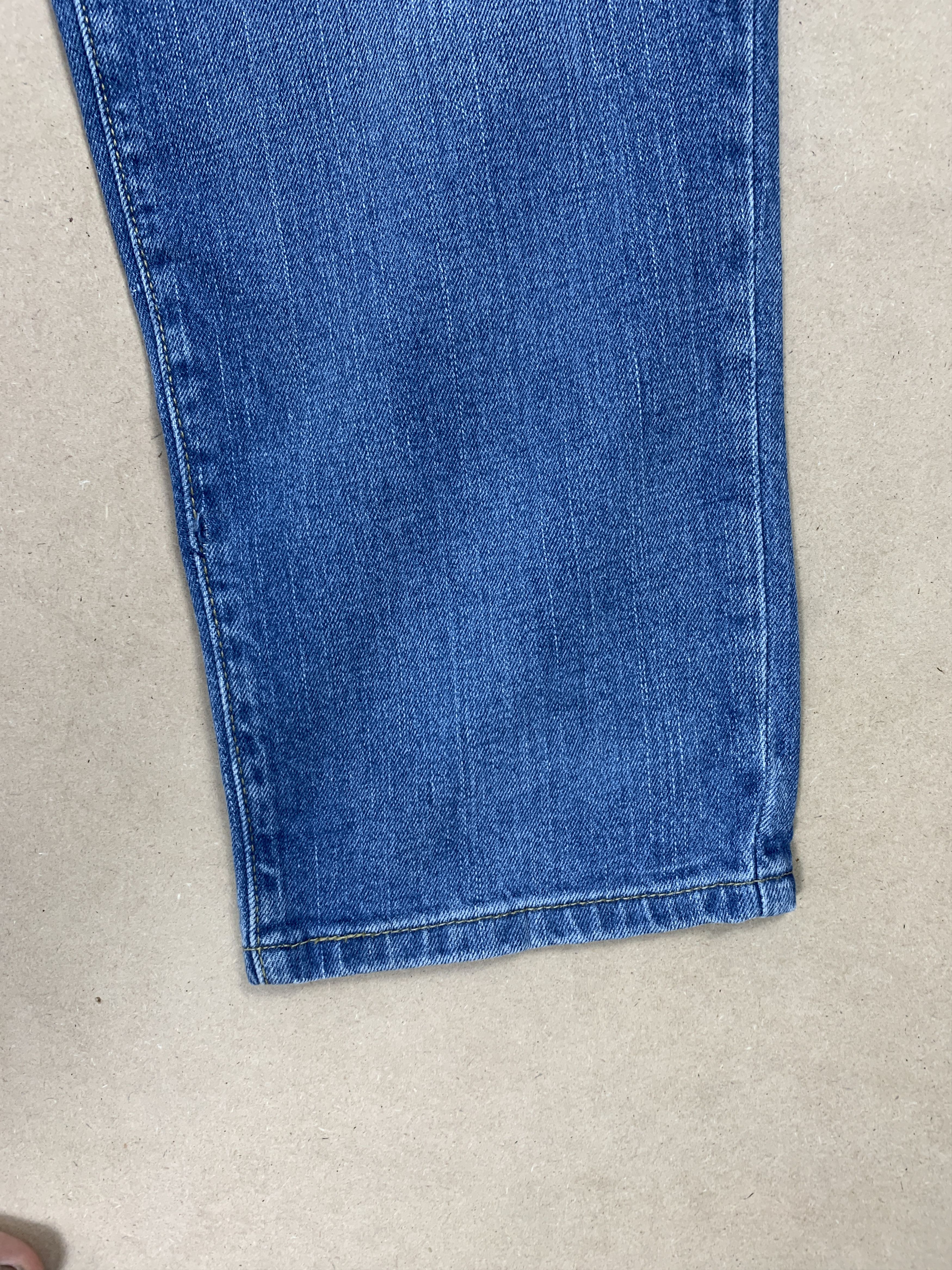 Levi's Vintage LEVI'S 550 Relaxed Tapered Medium Blue Jeans Size US 34 / EU 50 - 3 Thumbnail