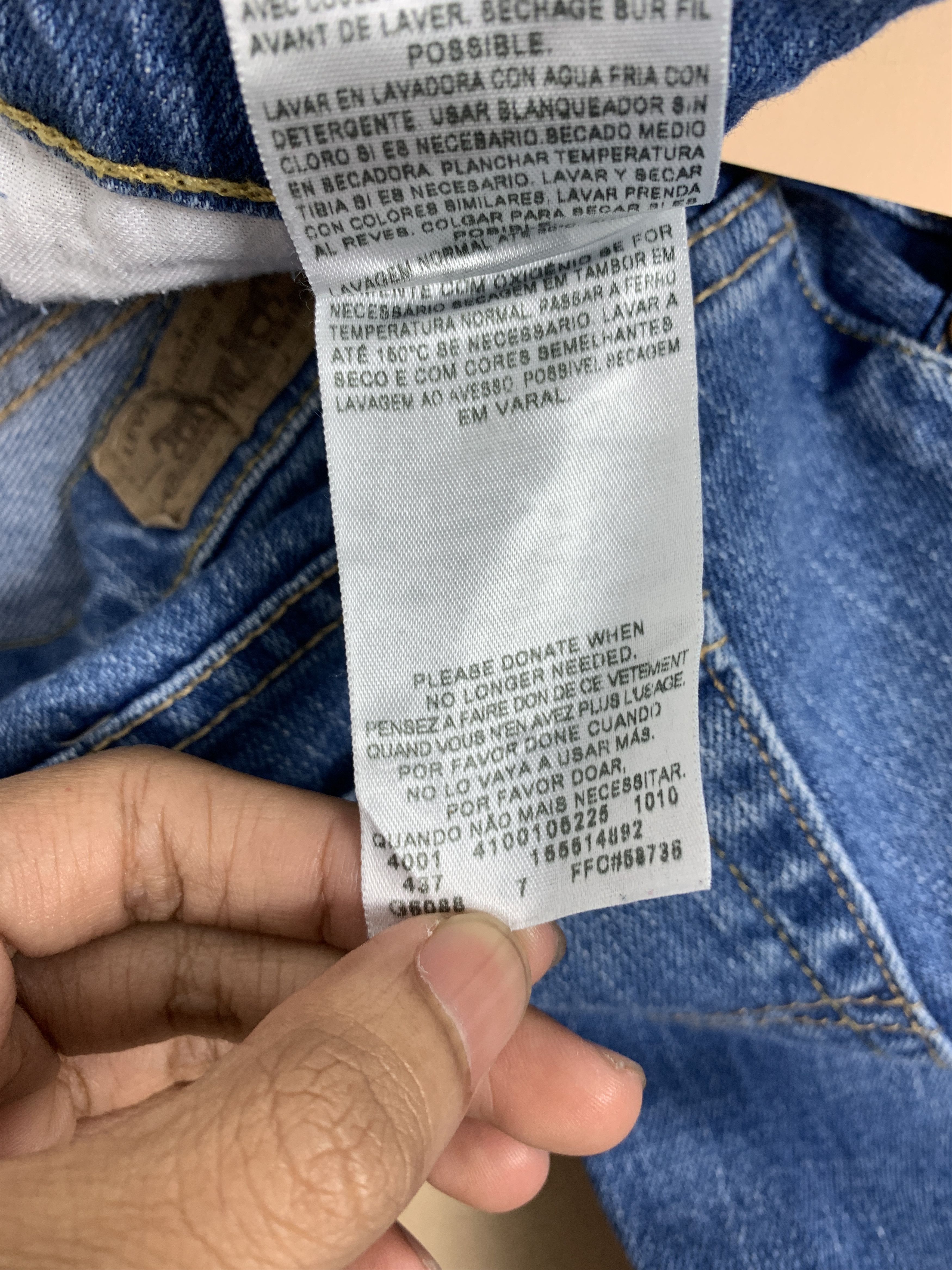 Levi's Vintage LEVI'S 550 Relaxed Tapered Medium Blue Jeans Size US 34 / EU 50 - 14 Thumbnail