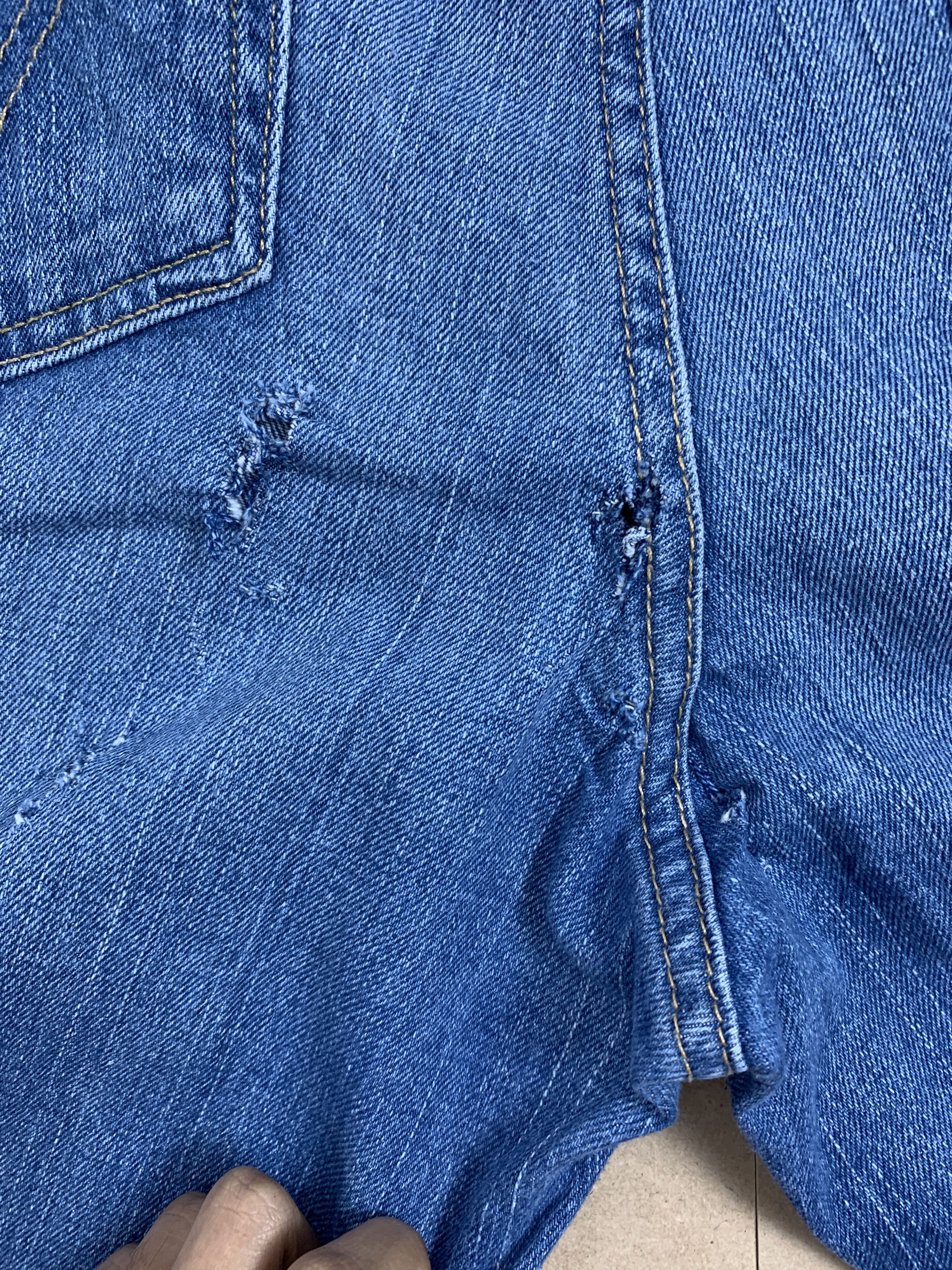 Levi's Vintage LEVI'S 550 Relaxed Tapered Medium Blue Jeans Size US 34 / EU 50 - 8 Thumbnail