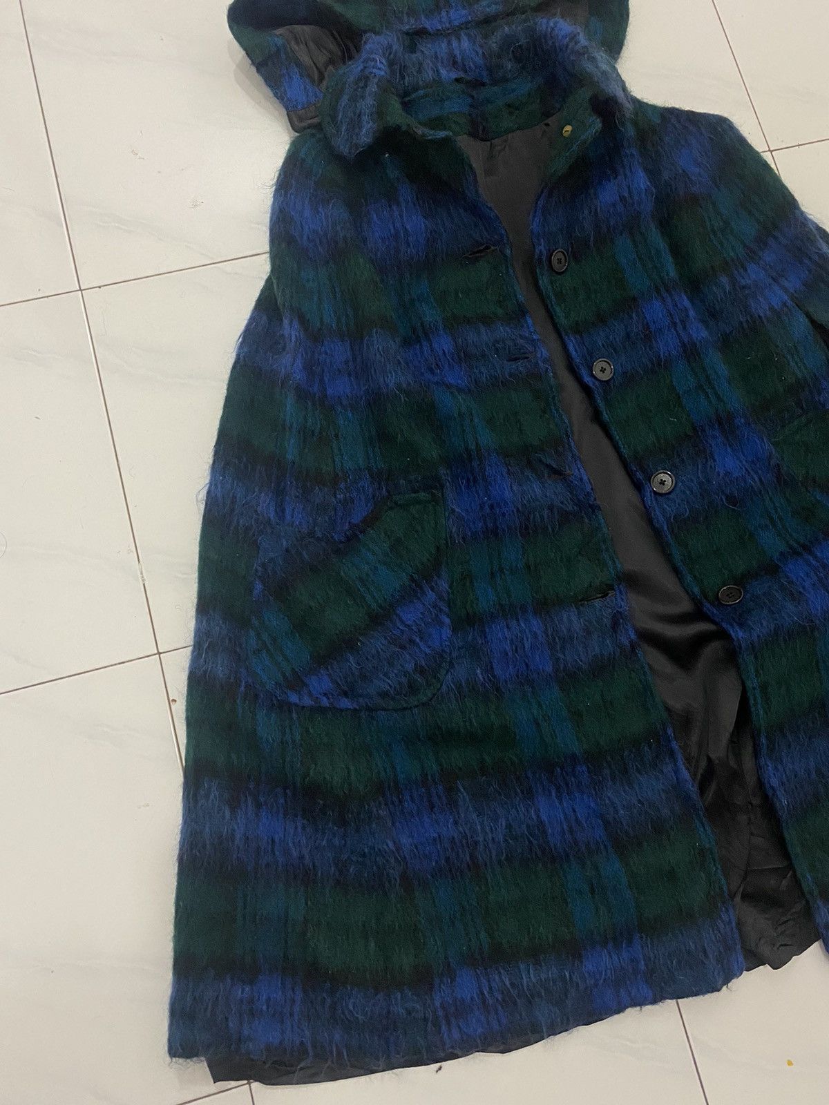 Vintage VTG Mohair Yorkland Unique Jacket Made In Scotland Size US L / EU 52-54 / 3 - 4 Thumbnail