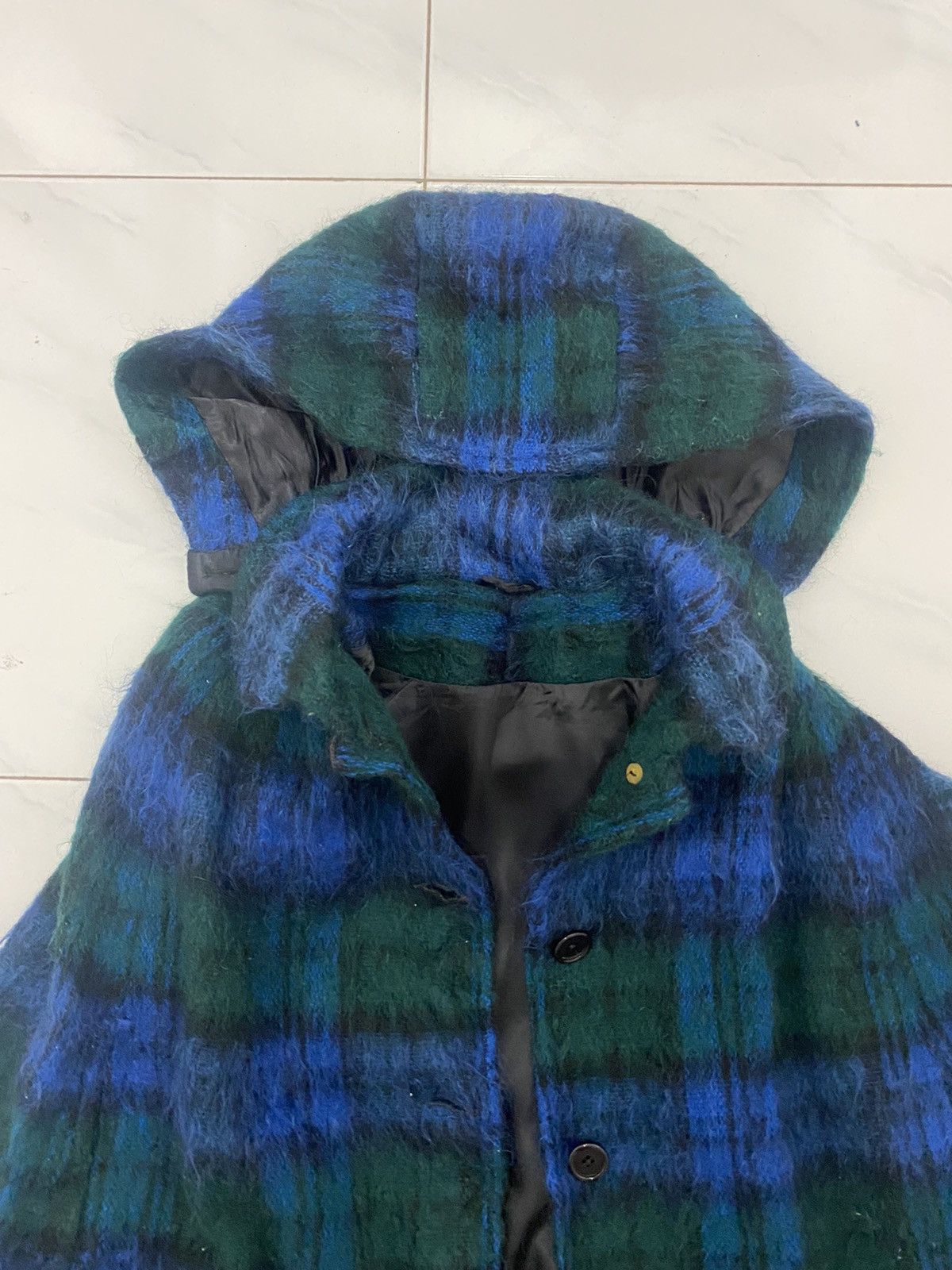 Vintage VTG Mohair Yorkland Unique Jacket Made In Scotland Size US L / EU 52-54 / 3 - 6 Thumbnail