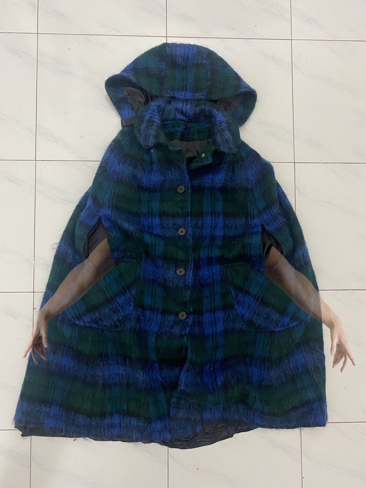 Vintage VTG Mohair Yorkland Unique Jacket Made In Scotland Size US L / EU 52-54 / 3 - 1 Thumbnail
