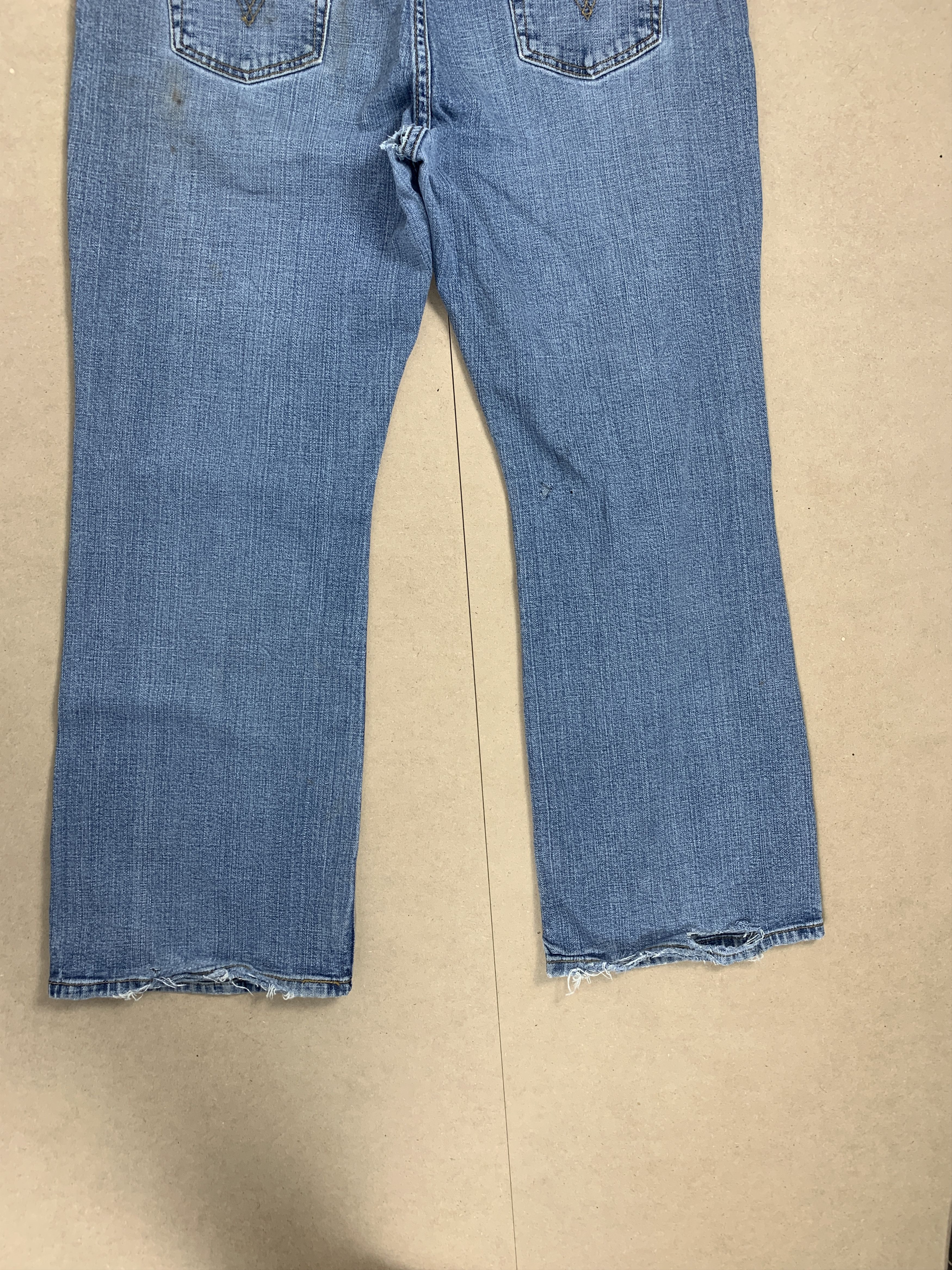 Levi's Vintage Levi's 515 Boot Cut Faded Distressed Jeans Size 34" / US 12 / IT 48 - 10 Thumbnail