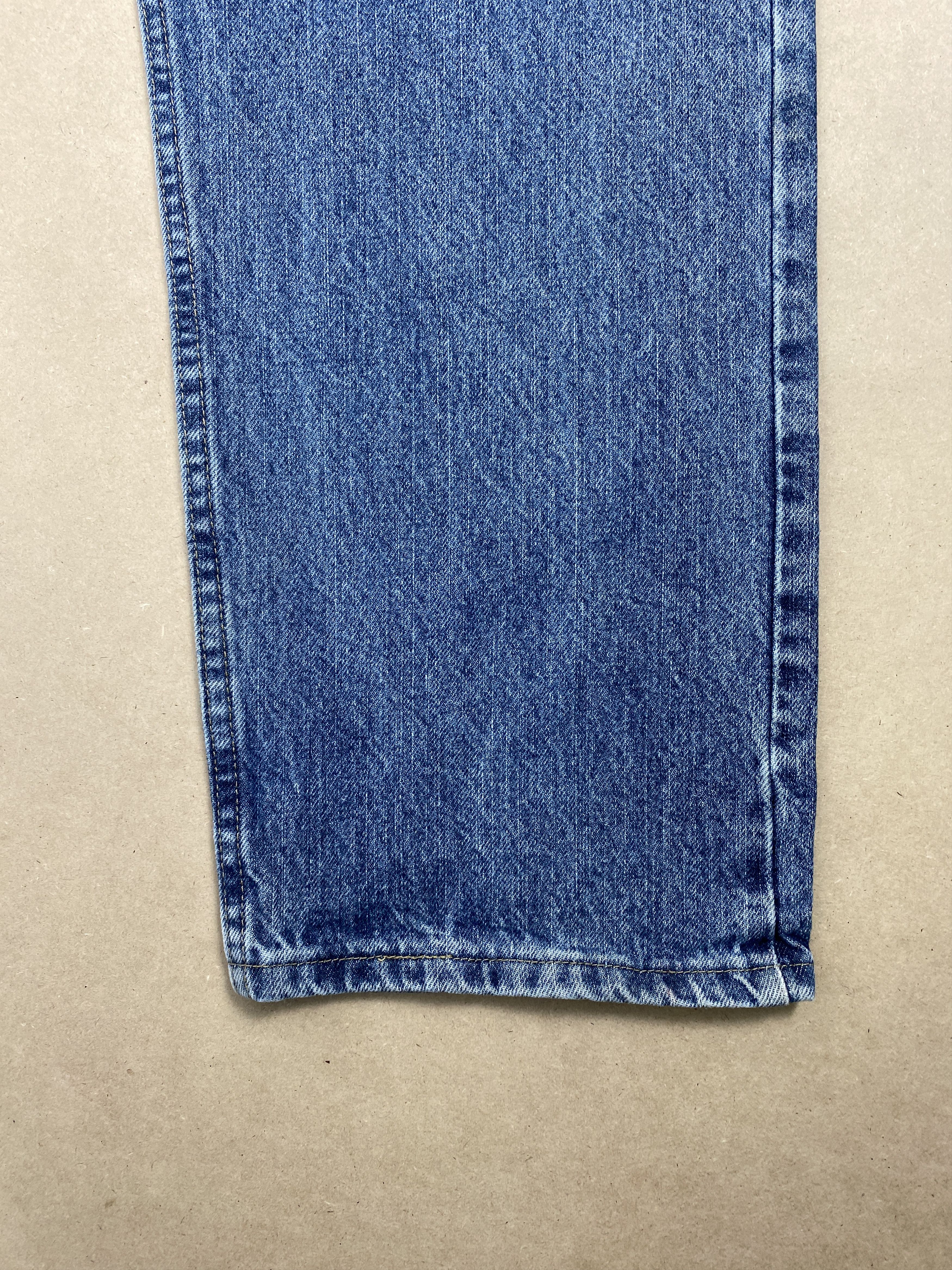 Vintage Vintage 90s WRANGLER Faded Straight Cut Mid Wash Jeans P0461 Size US 40 / EU 56 - 3 Thumbnail
