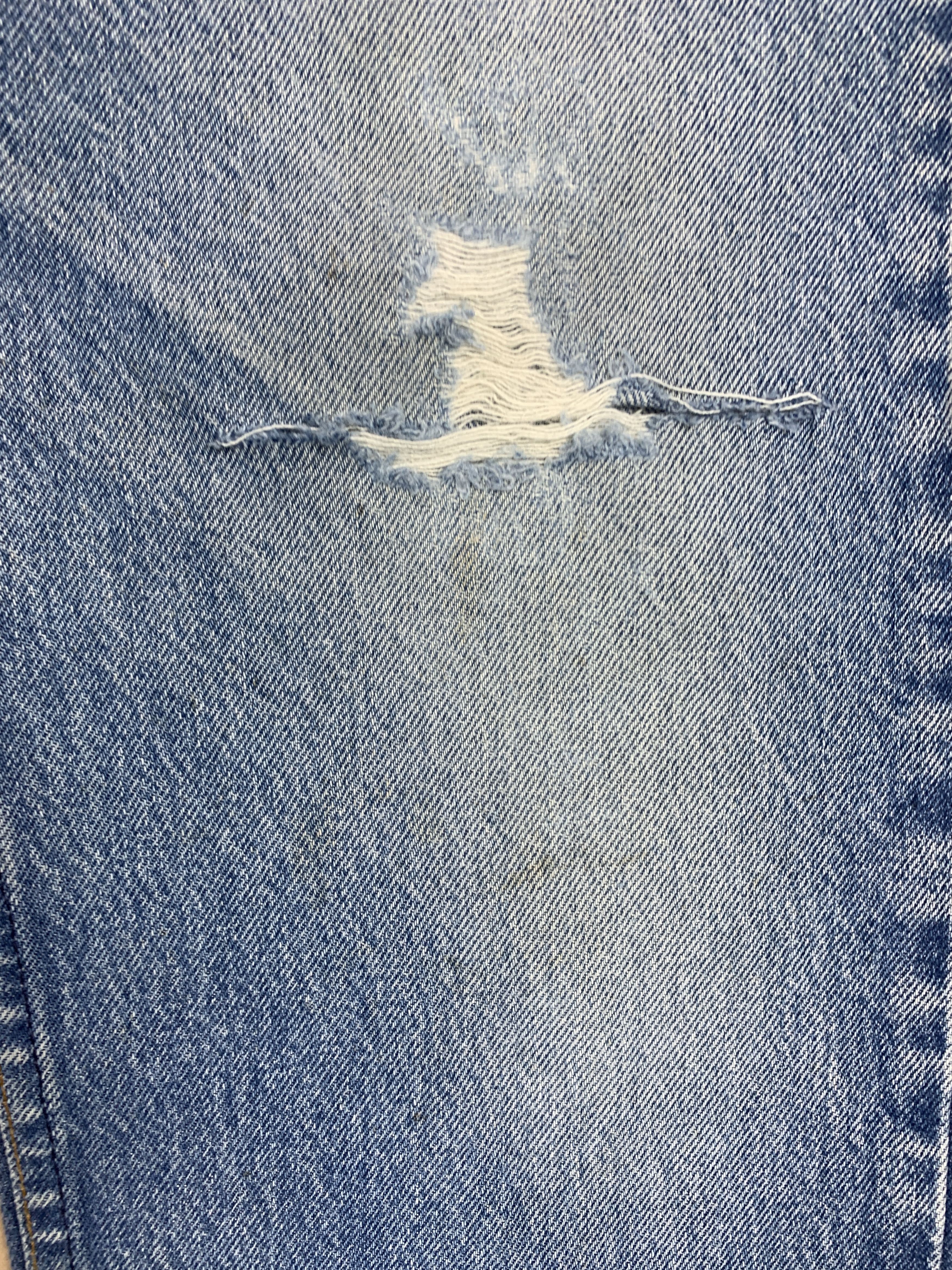 Levi's Vintage 90s 468 Levi's Orange Tag Distressed Jeans P0221 Size US 32 / EU 48 - 4 Thumbnail