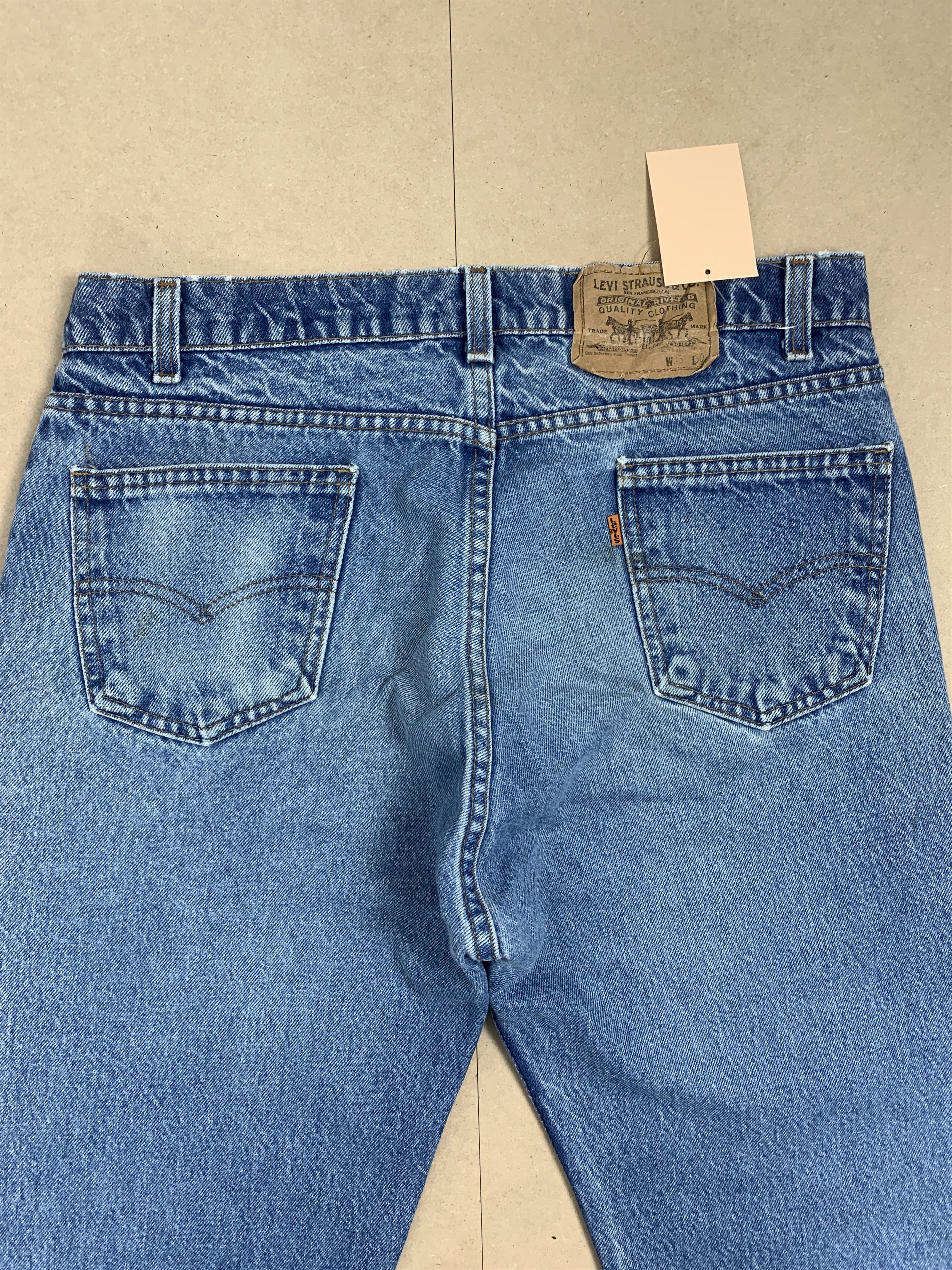Levi's Vintage 90s 468 Levi's Orange Tag Distressed Jeans P0221 Size US 32 / EU 48 - 9 Thumbnail