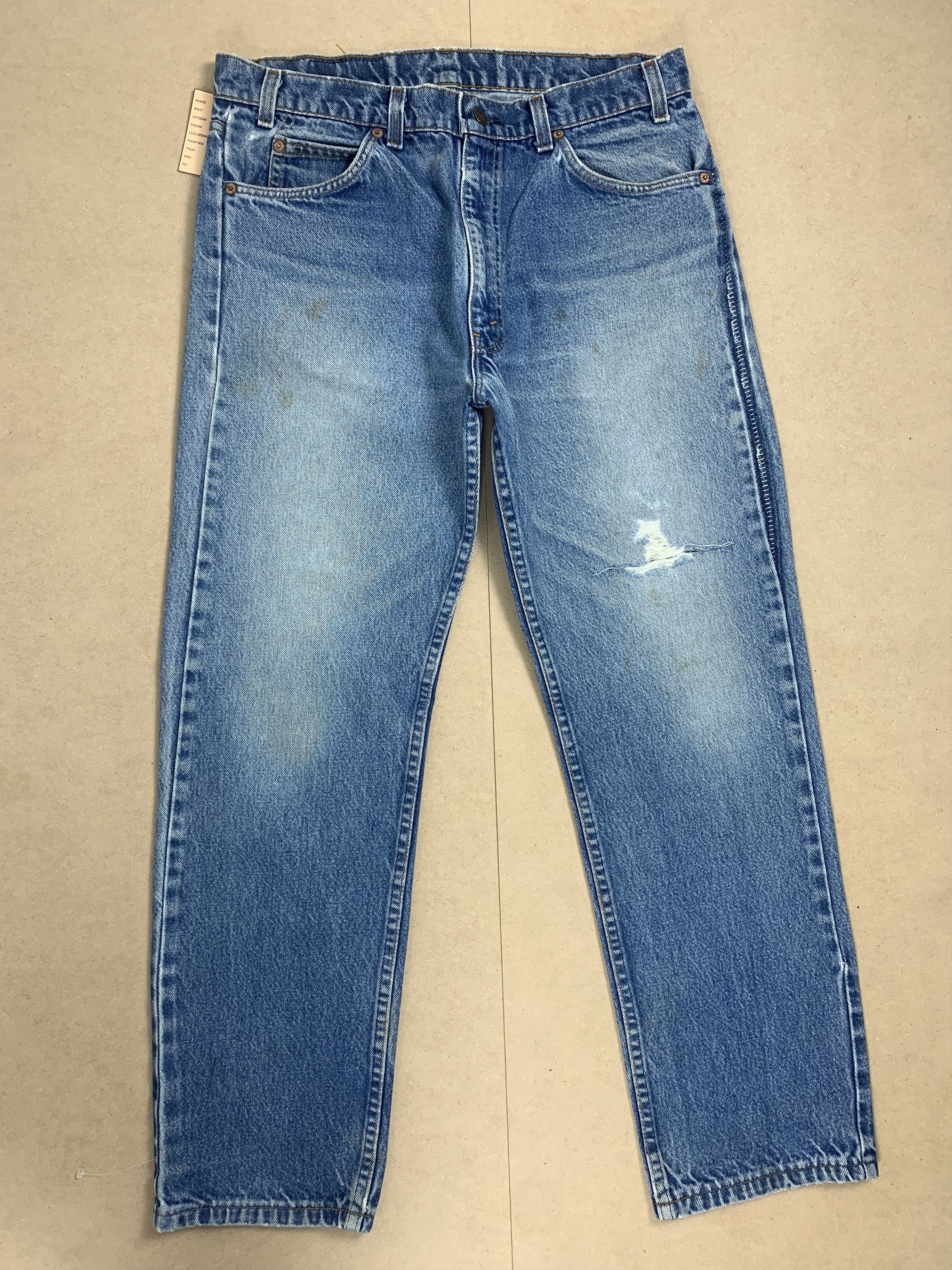 Levi's Vintage 90s 468 Levi's Orange Tag Distressed Jeans P0221 Size US 32 / EU 48 - 1 Thumbnail
