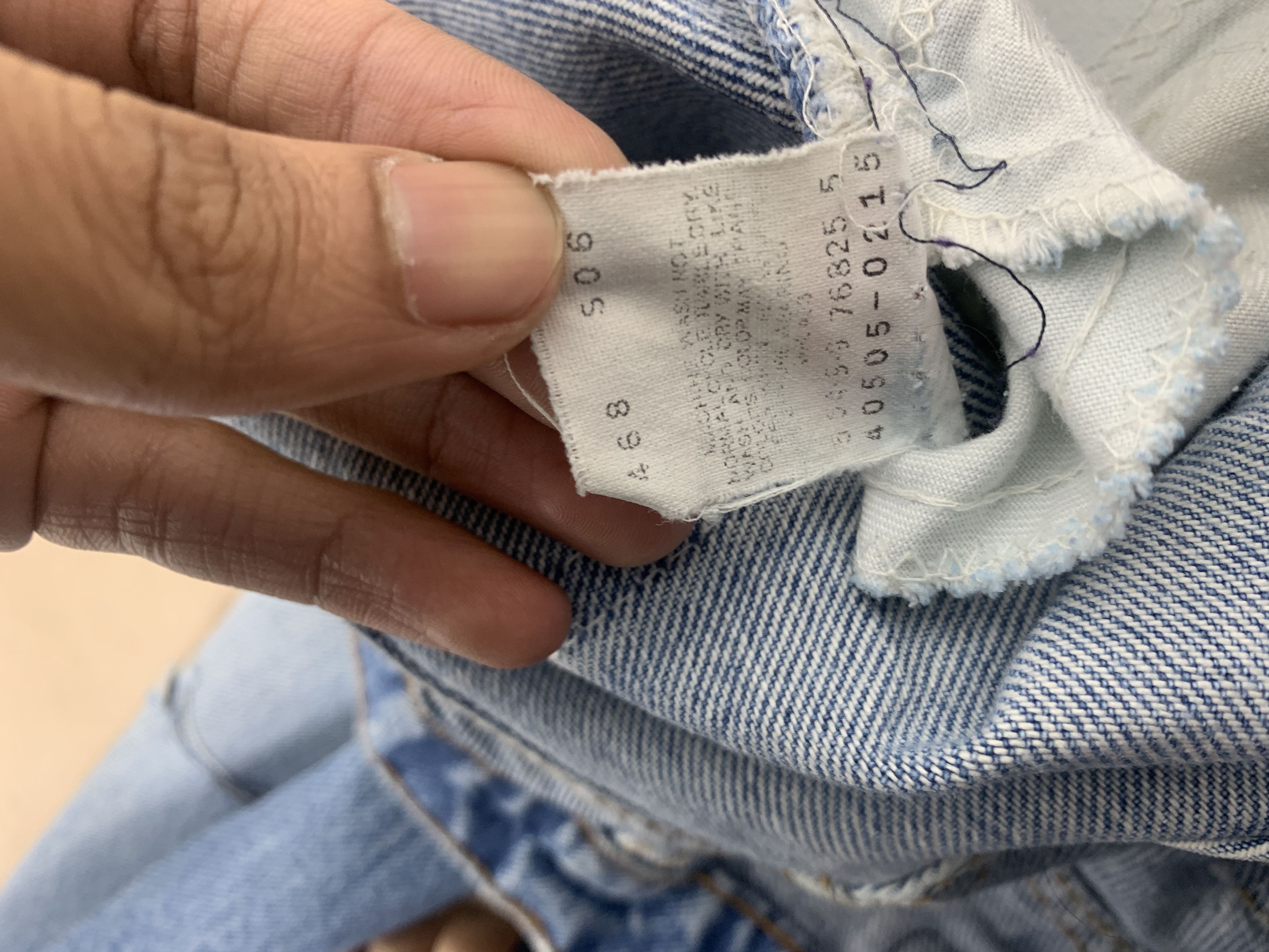 Levi's Vintage 90s 468 Levi's Orange Tag Distressed Jeans P0221 Size US 32 / EU 48 - 13 Thumbnail
