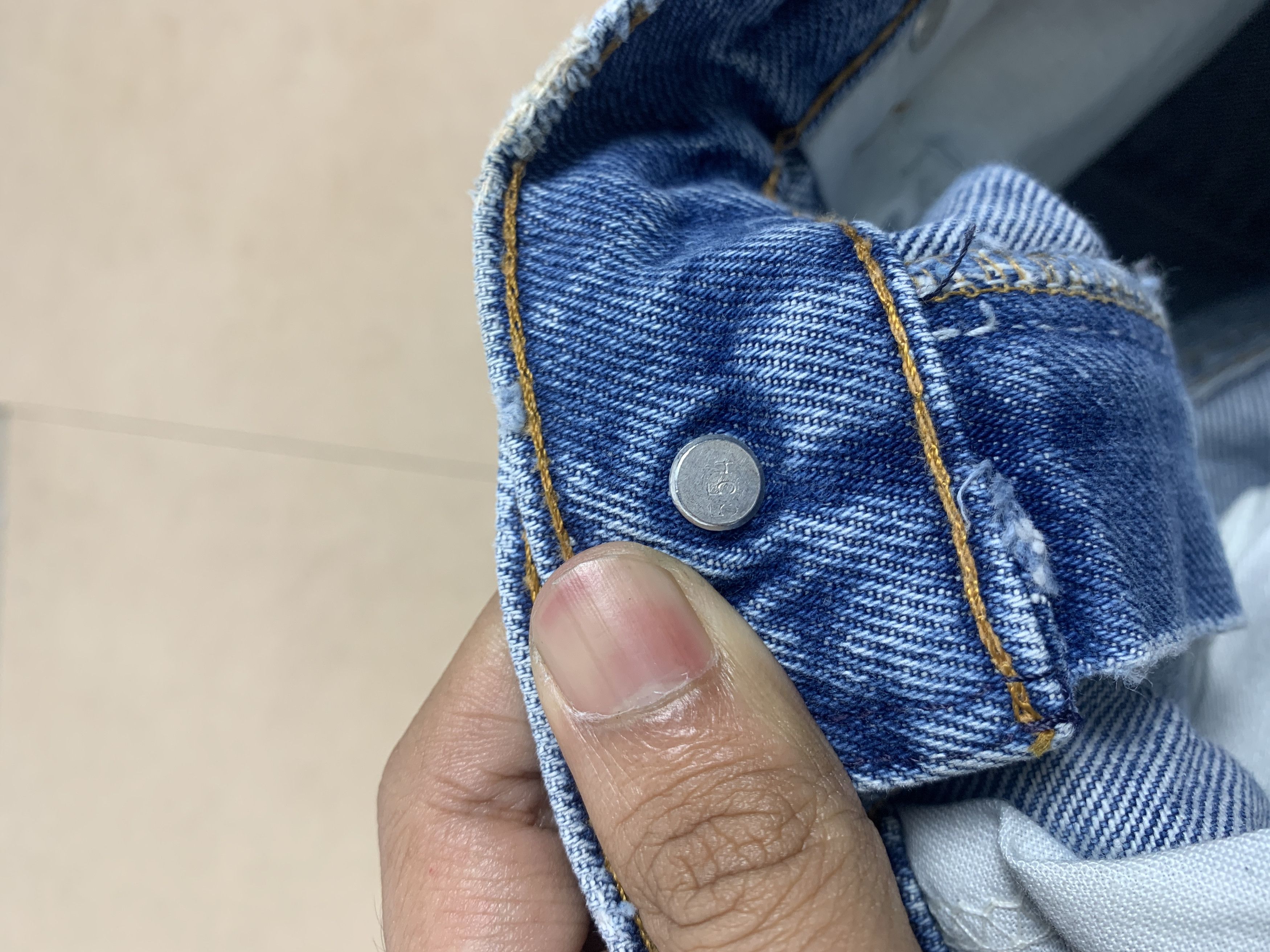 Levi's Vintage 90s 468 Levi's Orange Tag Distressed Jeans P0221 Size US 32 / EU 48 - 14 Thumbnail