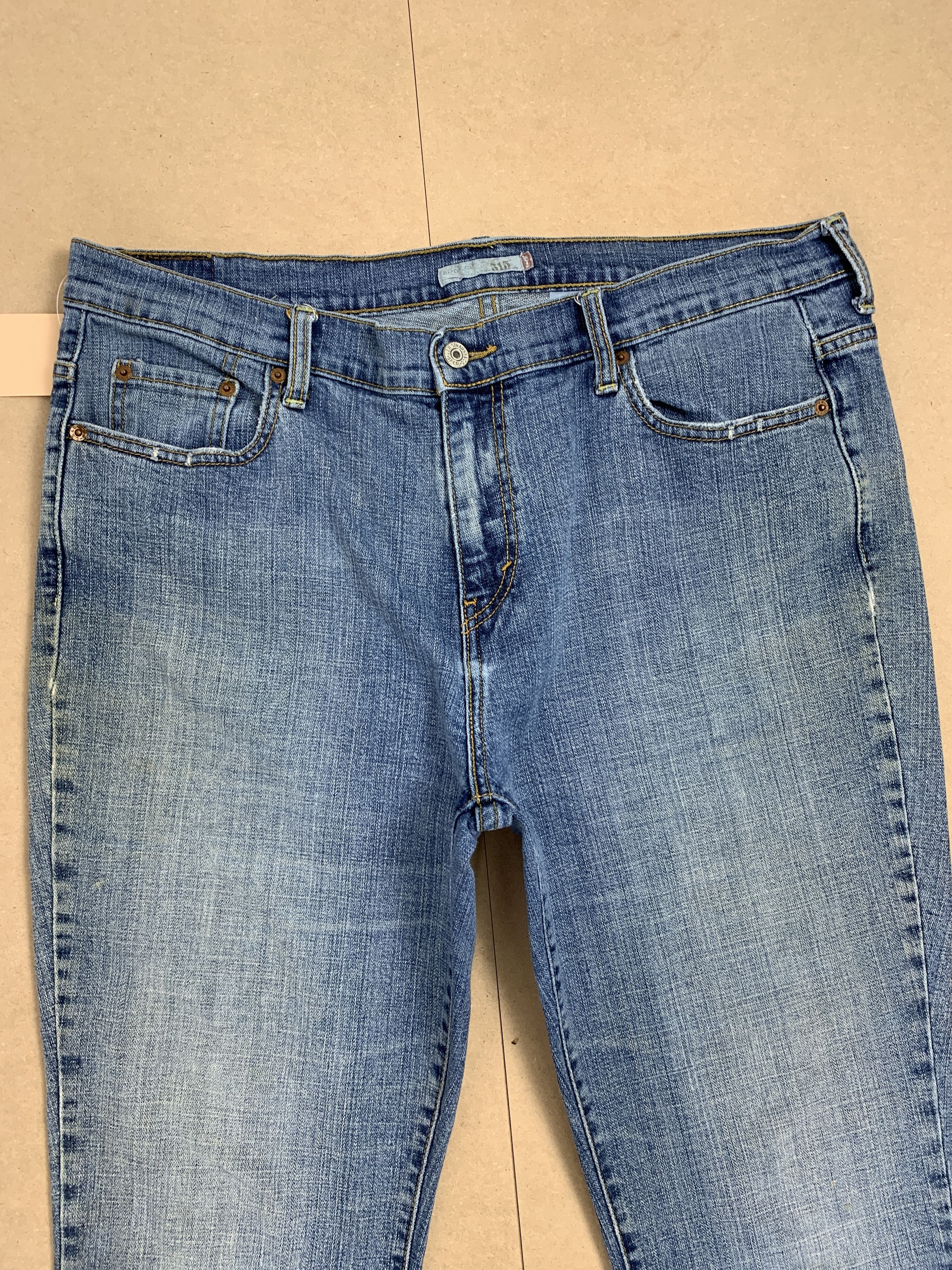 Levi's Vintage Levis 515 Boot Cut Faded Blue Jeans Size US 36 / EU 52 - 2 Thumbnail