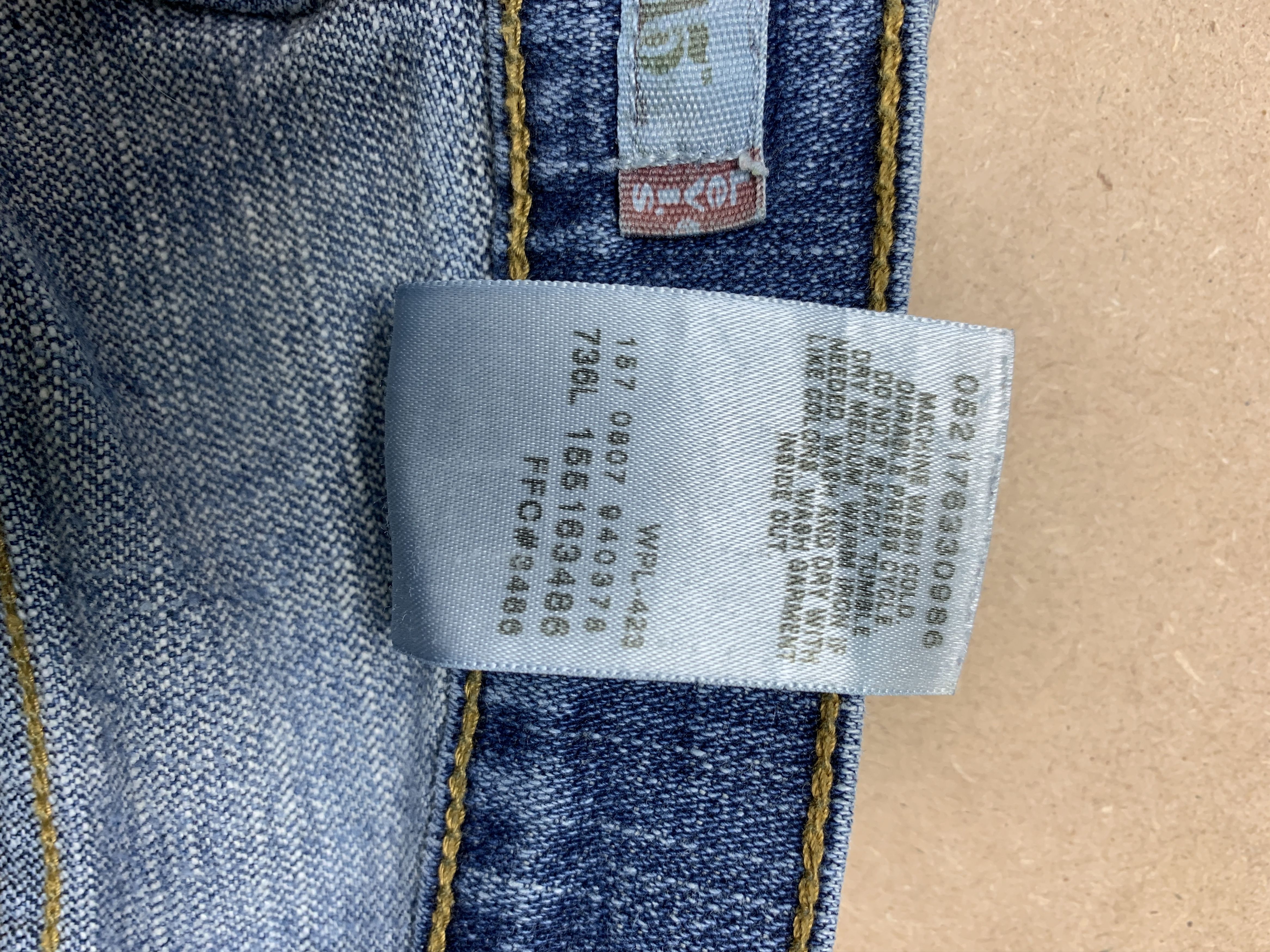 Levi's Vintage Levis 515 Boot Cut Faded Blue Jeans Size US 36 / EU 52 - 13 Thumbnail
