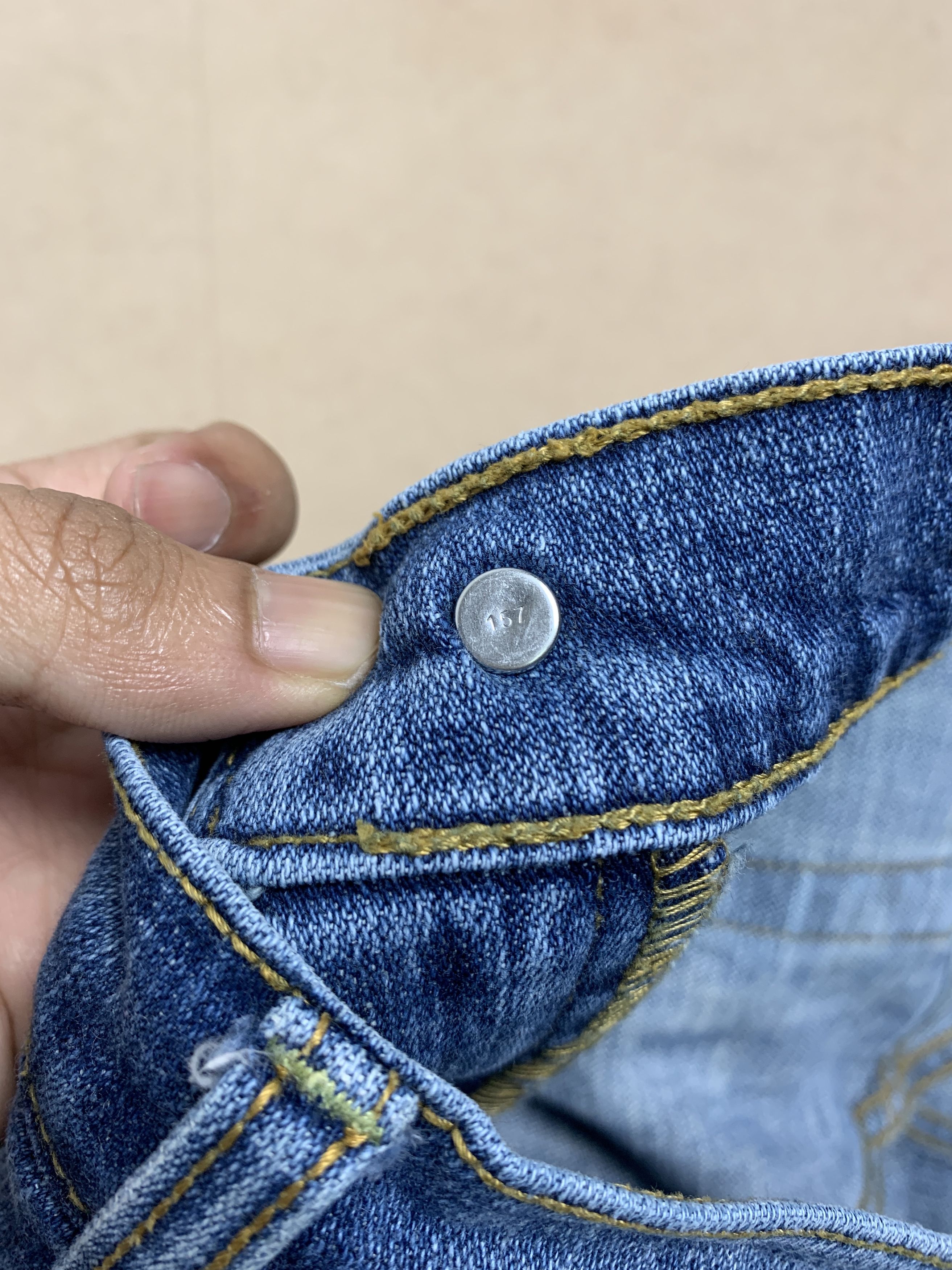 Levi's Vintage Levis 515 Boot Cut Faded Blue Jeans Size US 36 / EU 52 - 14 Thumbnail