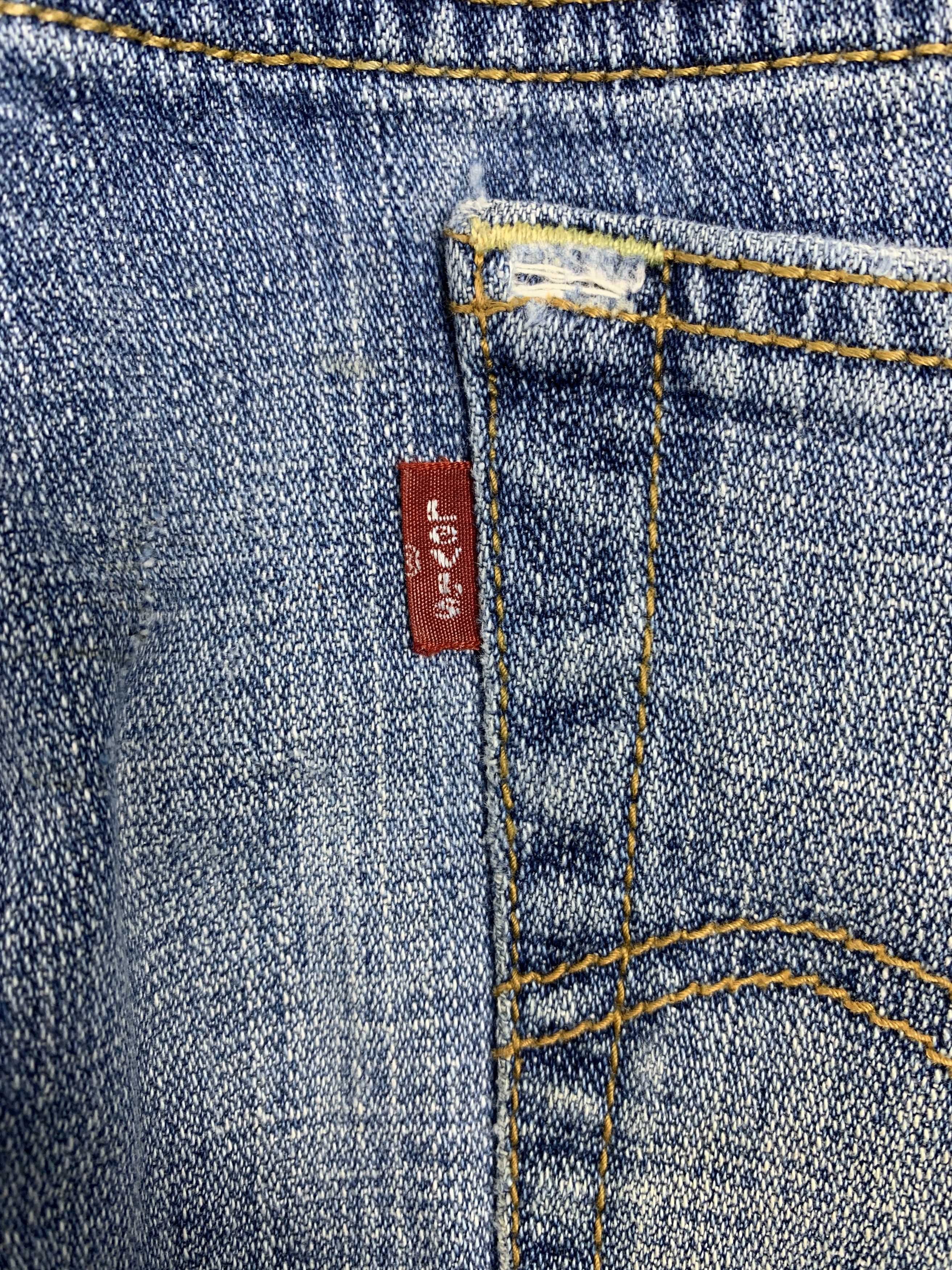Levi's Vintage Levis 515 Boot Cut Faded Blue Jeans Size US 36 / EU 52 - 10 Thumbnail