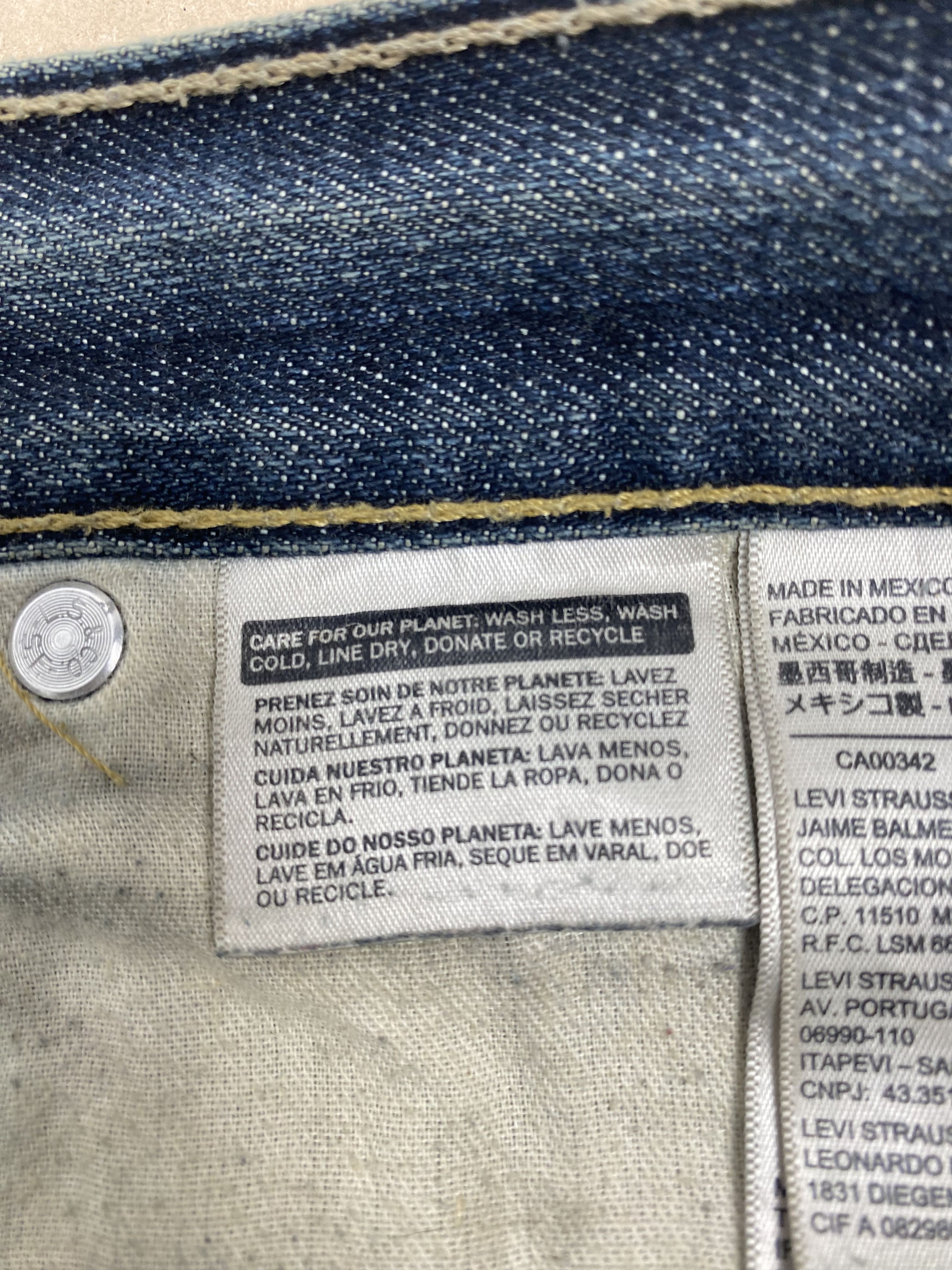 Levi's Vintage Levis 505 Straight Cut Faded Blue Jeans Size US 38 / EU 54 - 8 Thumbnail