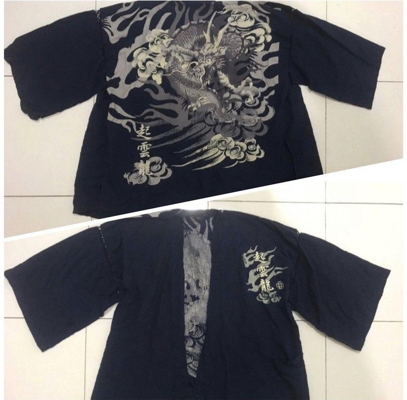 Japanese Brand × Vintage 🔥Vintage🔥 Dragon Full Printed Kimono Japan Size US L / EU 52-54 / 3 - 3 Thumbnail