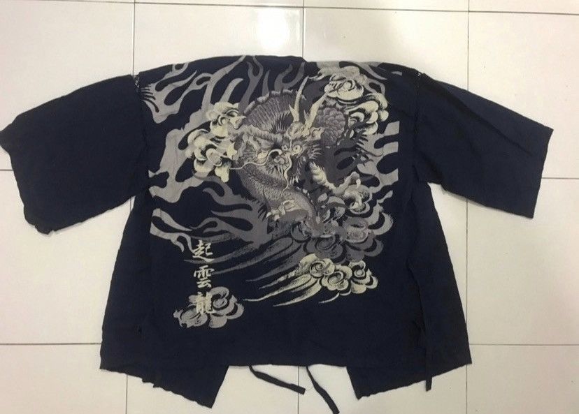 Japanese Brand × Vintage 🔥Vintage🔥 Dragon Full Printed Kimono Japan Size US L / EU 52-54 / 3 - 1 Thumbnail
